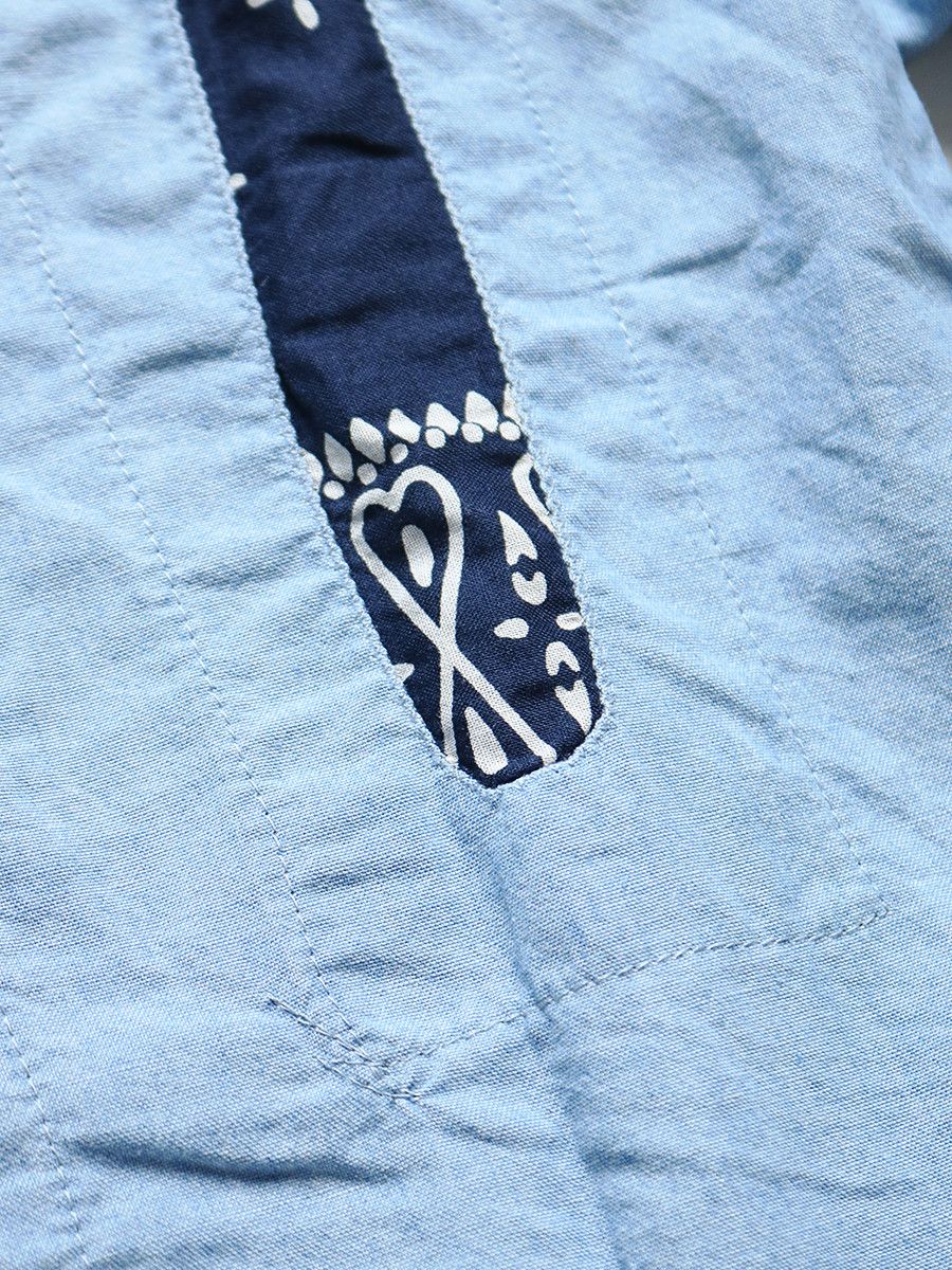 Kapital Kapital Chambray Bandana Remake Work Shirt Size US M / EU 48-50 / 2 - 5 Thumbnail