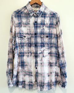 Louis Vuitton SS17 Bleached Flannel Shirt - Ākaibu Store