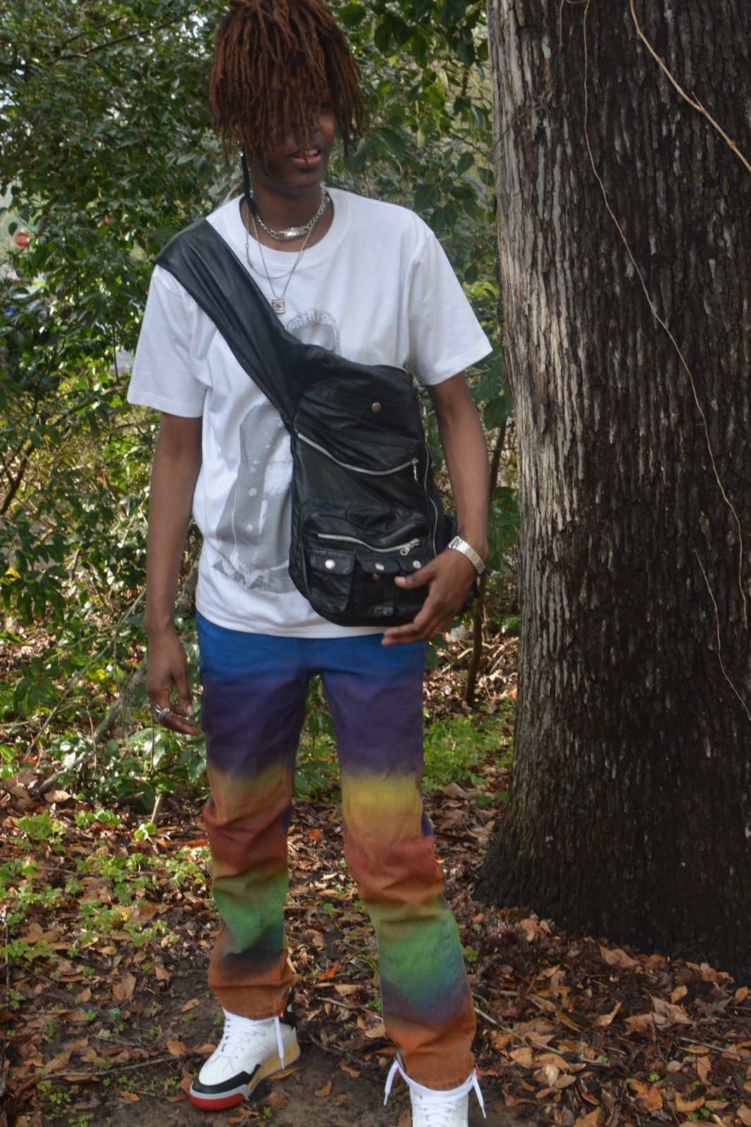 Japanese Brand Slumxweirdo Gradient Denim Size US 36 / EU 52 - 3 Thumbnail