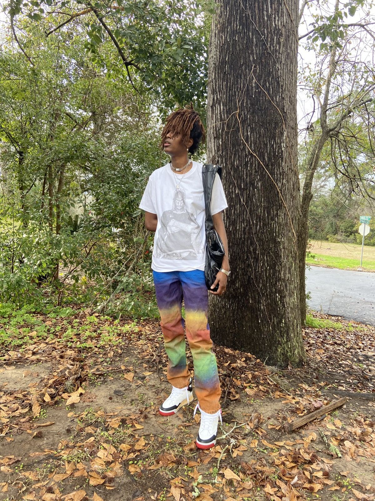 Japanese Brand Slumxweirdo Gradient Denim Size US 36 / EU 52 - 2 Thumbnail
