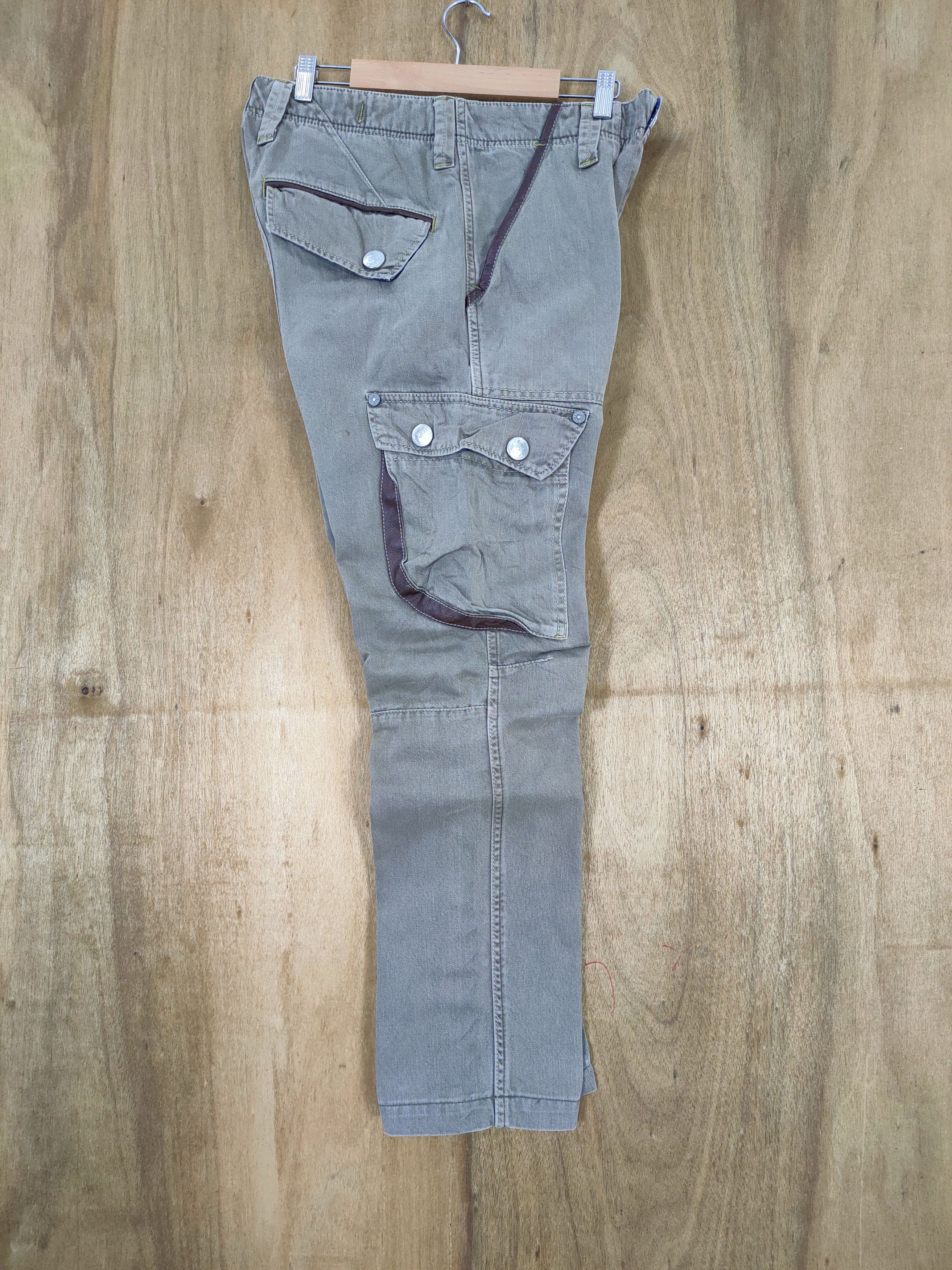 Japanese Brand JAPANESE BRAND FADED CARGO PANTS Size US 30 / EU 46 - 15 Thumbnail