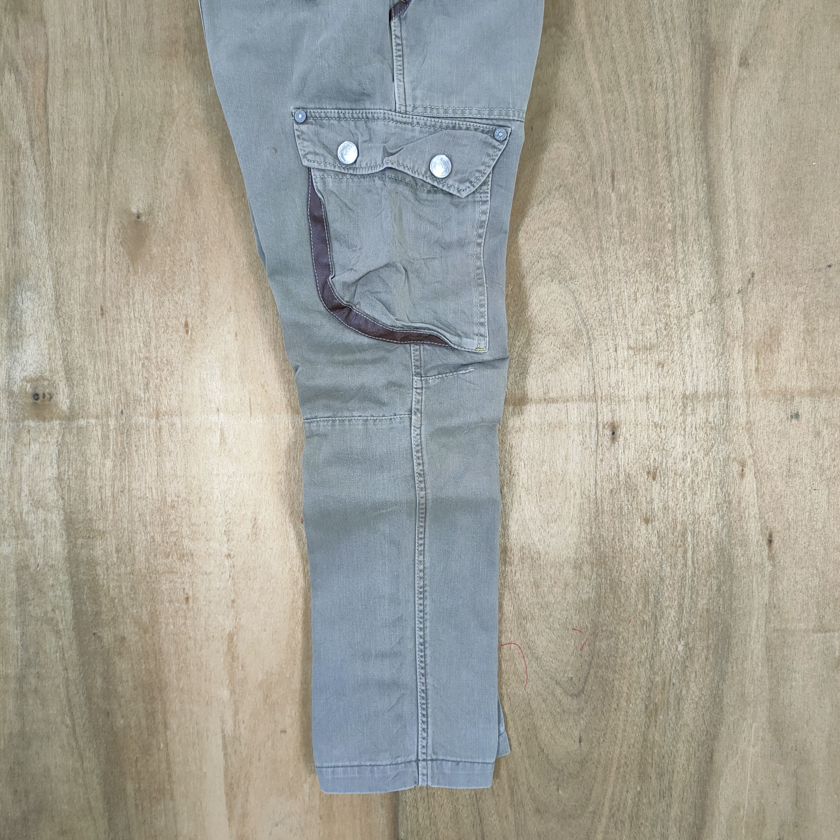 Japanese Brand JAPANESE BRAND FADED CARGO PANTS Size US 30 / EU 46 - 17 Thumbnail