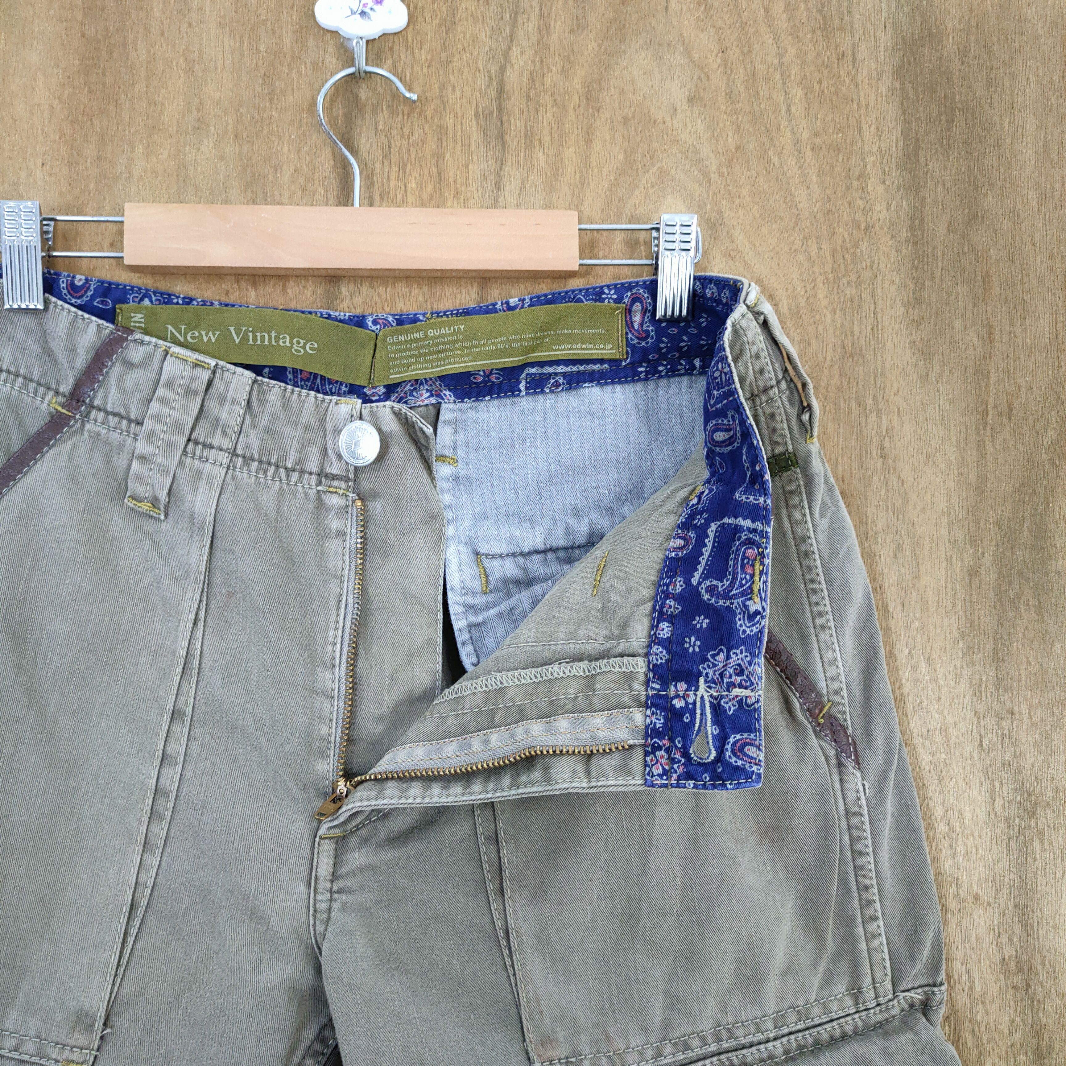 Japanese Brand JAPANESE BRAND FADED CARGO PANTS Size US 30 / EU 46 - 12 Thumbnail