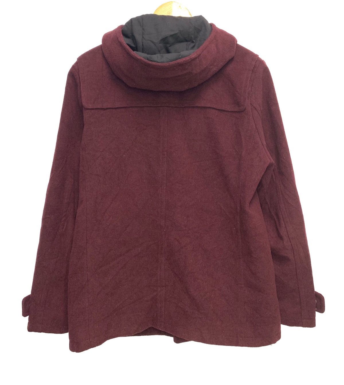 Japanese Brand 🇯🇵 Vintage Nano Universal Wool Duffle Coat Jacket Size US M / EU 48-50 / 2 - 2 Thumbnail