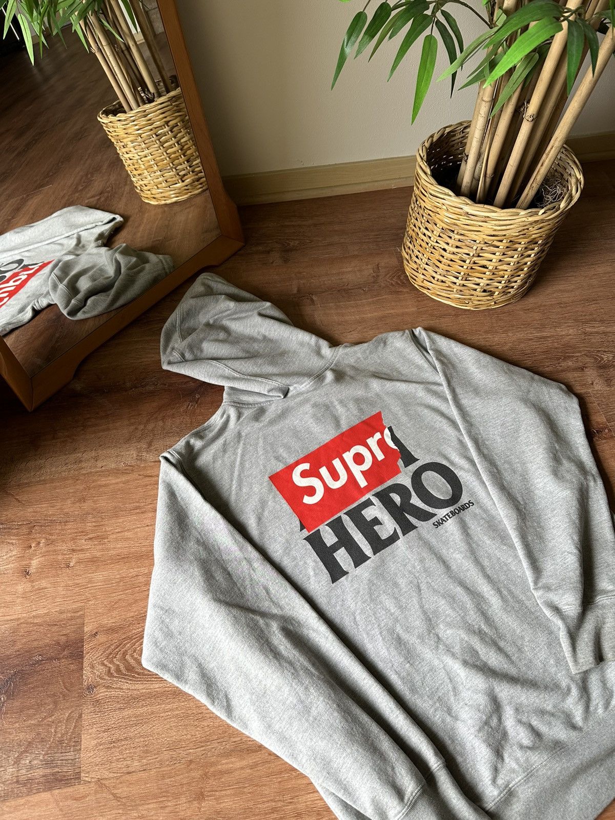 Supreme Anti Hero x Supreme Zip Up Hoodie | Grailed