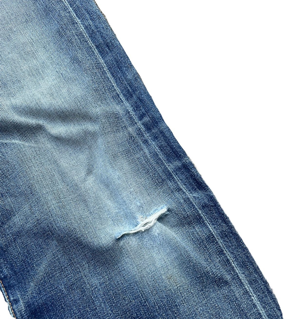 Levi's Made & Crafted × Levi's Vintage Clothing Levis 501e Redline Selvedge Aging Faded Distressed Denim Size US 34 / EU 50 - 4 Thumbnail