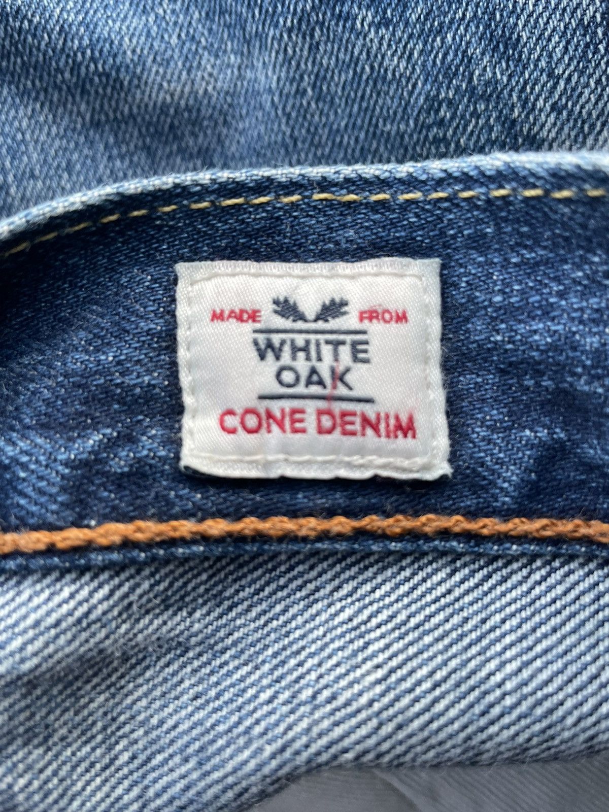 Levi's Made & Crafted × Levi's Vintage Clothing Levis 501e Redline Selvedge Aging Faded Distressed Denim Size US 34 / EU 50 - 19 Thumbnail