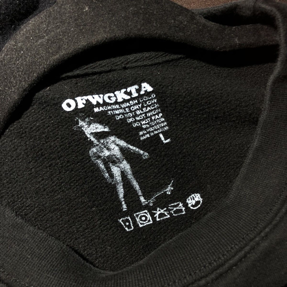Golf Wang OFWGTKA OG DONUT LOGO CREWNECK Size US L / EU 52-54 / 3 - 6 Thumbnail