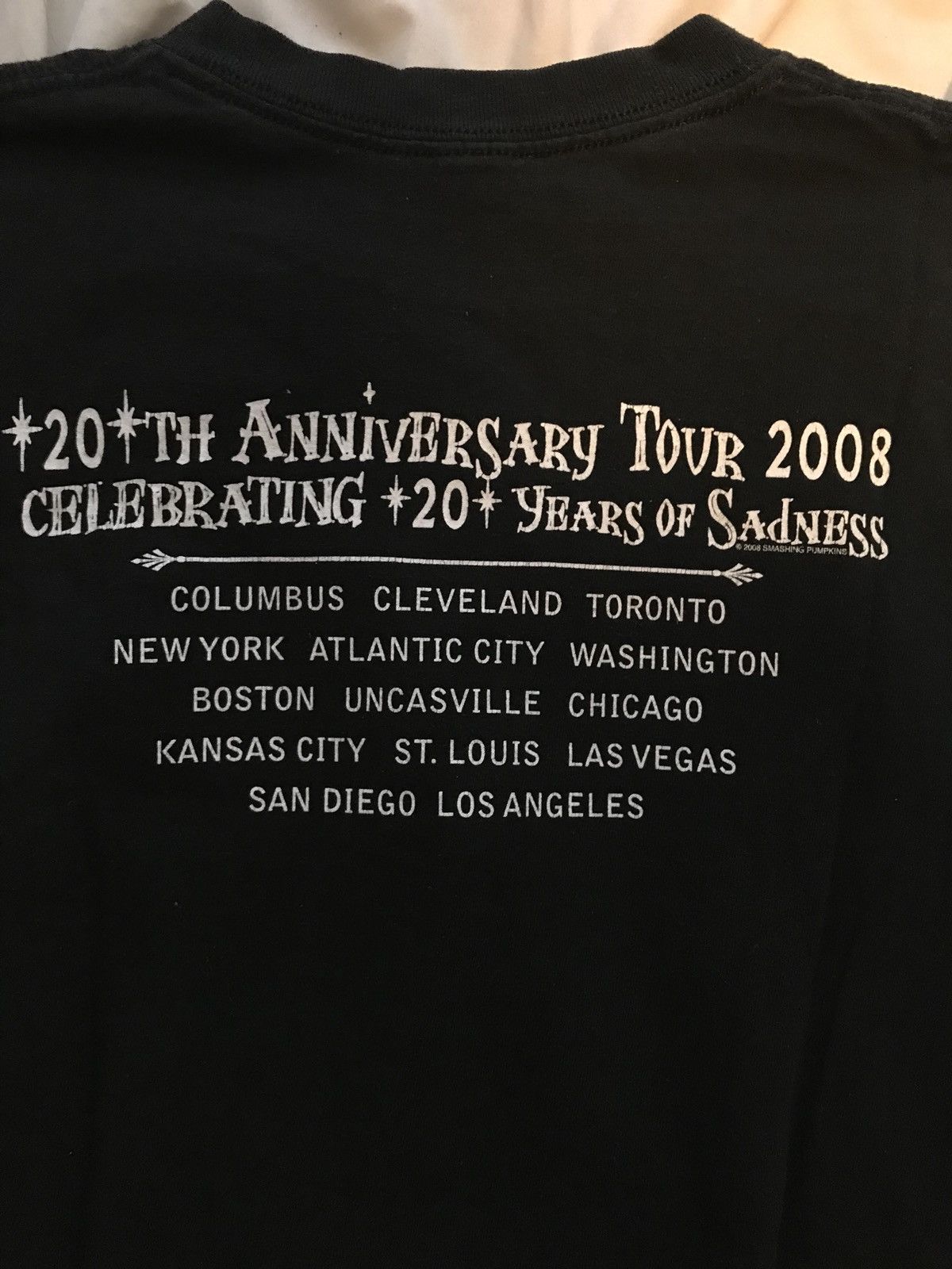 Other Smashing Pumpkins Tour Shirt Retro Band 2008 Size US L / EU 52-54 / 3 - 3 Thumbnail