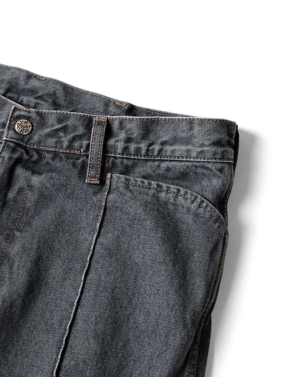 Kapital Kapital 14oz Black Denim 5P Frisco Size US 32 / EU 48 - 4 Thumbnail