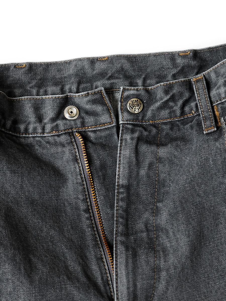 Kapital Kapital 14oz Black Denim 5P Frisco Size US 32 / EU 48 - 5 Thumbnail