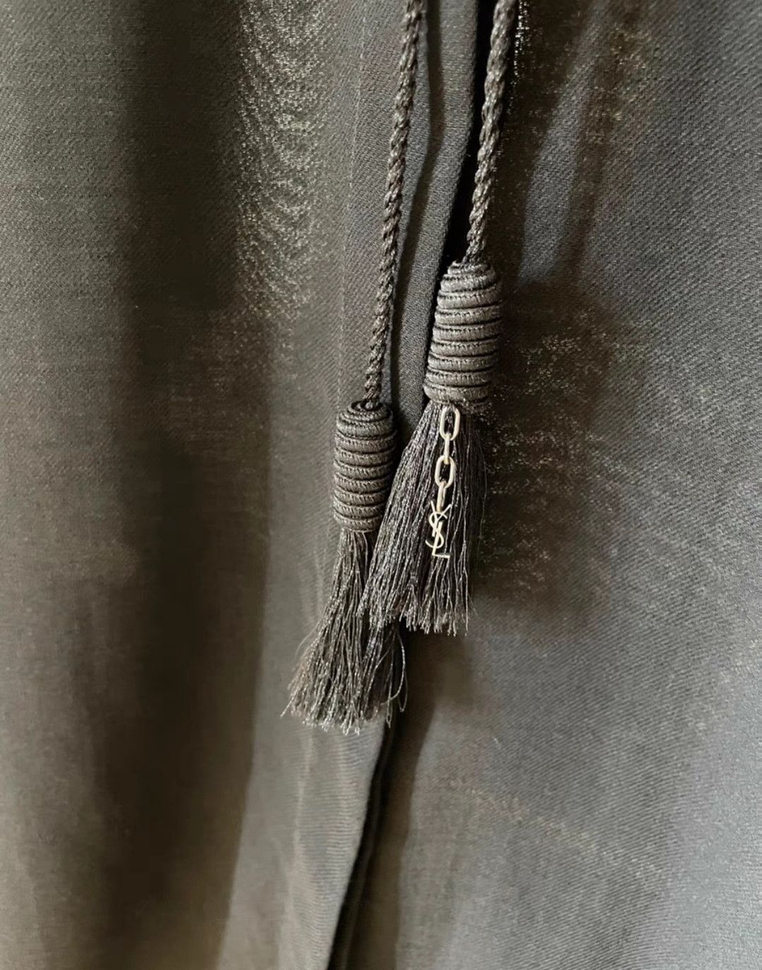 Yves Saint Laurent Saint Laurent Silk Shirt Size F36 Black Size XS / US 0-2 / IT 36-38 - 4 Thumbnail