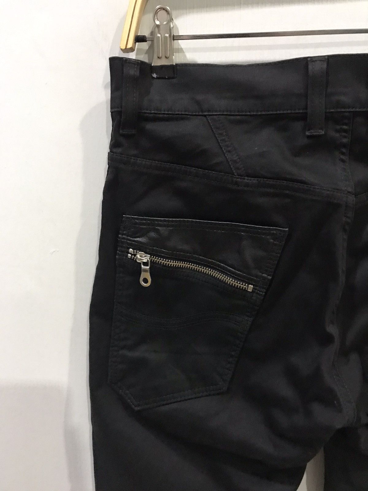 Designer × Lee × Seditionaries Lee Very Rare Japan Punk Seditionaries Super Skinny Pant Size US 30 / EU 46 - 11 Thumbnail