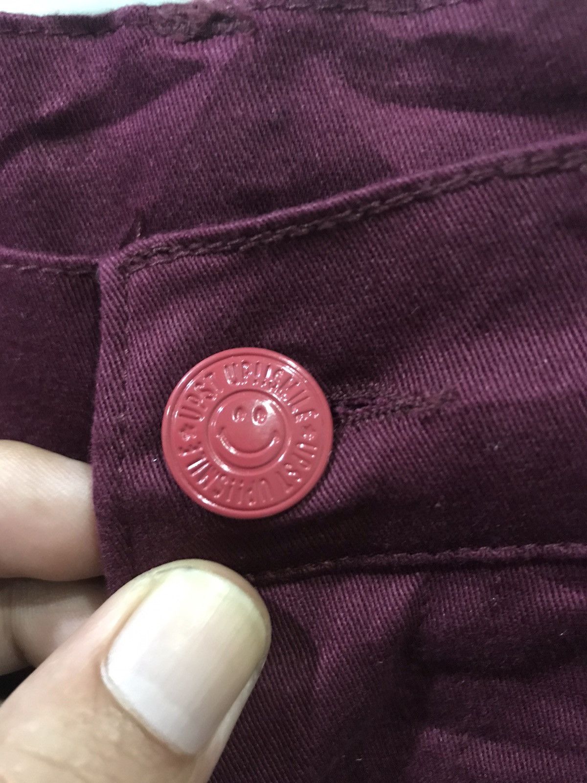 Designer × Japanese Brand UP! START Japan Big Smile Stretch Skinny Pant Size US 32 / EU 48 - 8 Thumbnail