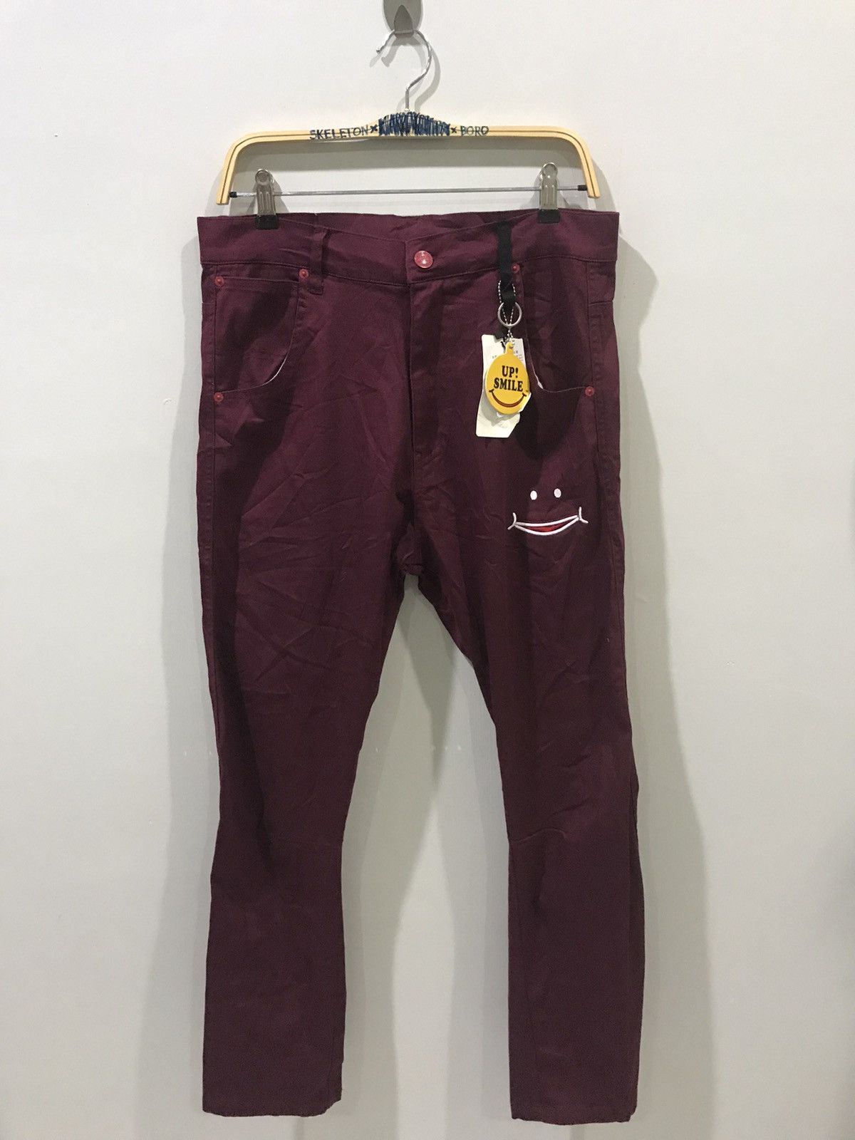 Designer × Japanese Brand UP! START Japan Big Smile Stretch Skinny Pant Size US 32 / EU 48 - 2 Thumbnail