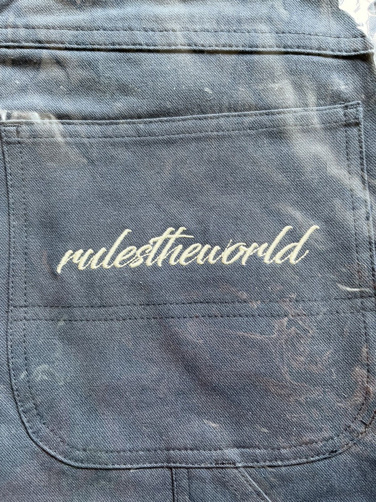 Corteiz crtz rtw navy xsmall carpenter pants Size US 28 / EU 44 - 2 Thumbnail