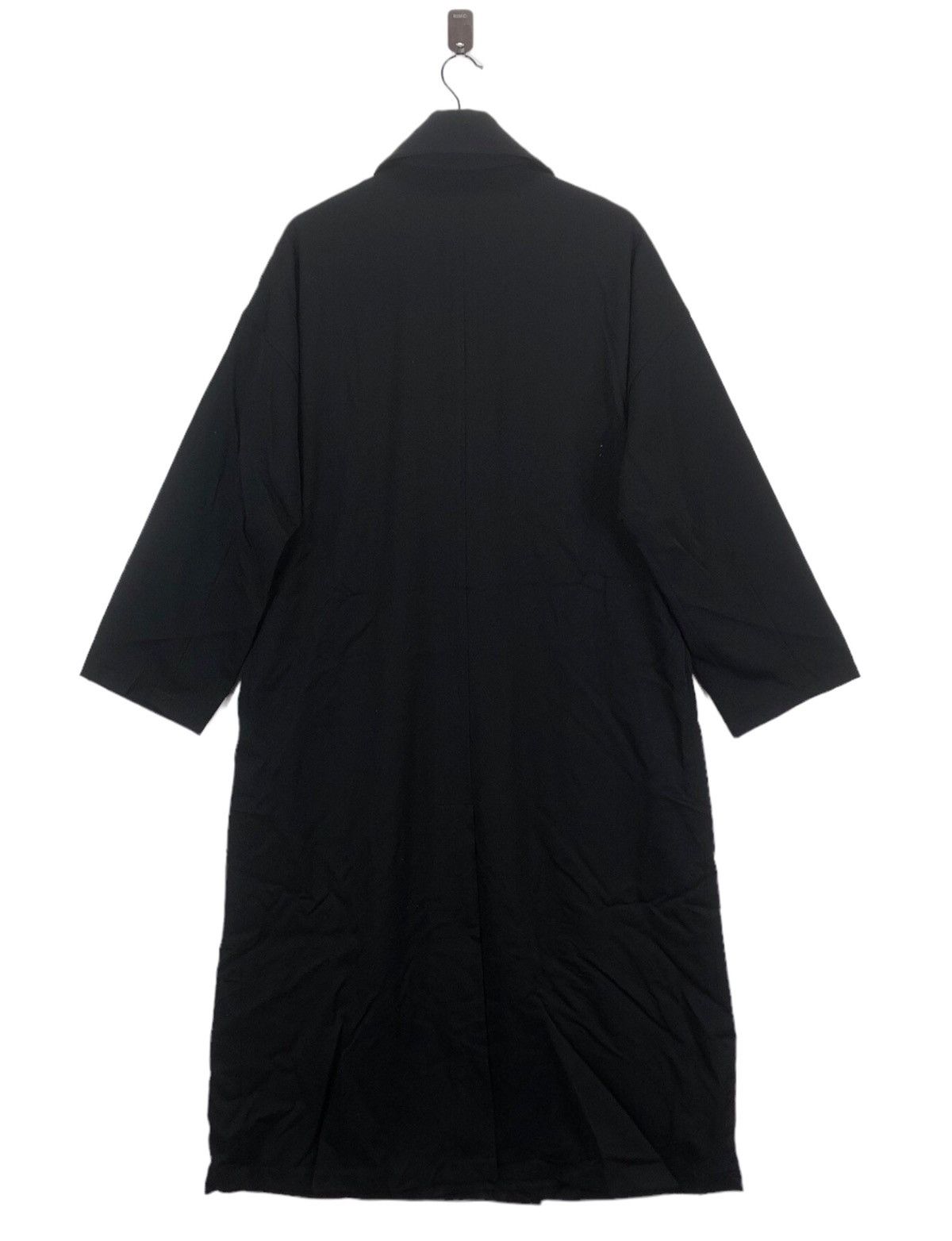 Yohji Yamamoto YOHJI YAMAMOTO + NOIR BLACK LONG COAT Size US L / EU 52-54 / 3 - 5 Thumbnail