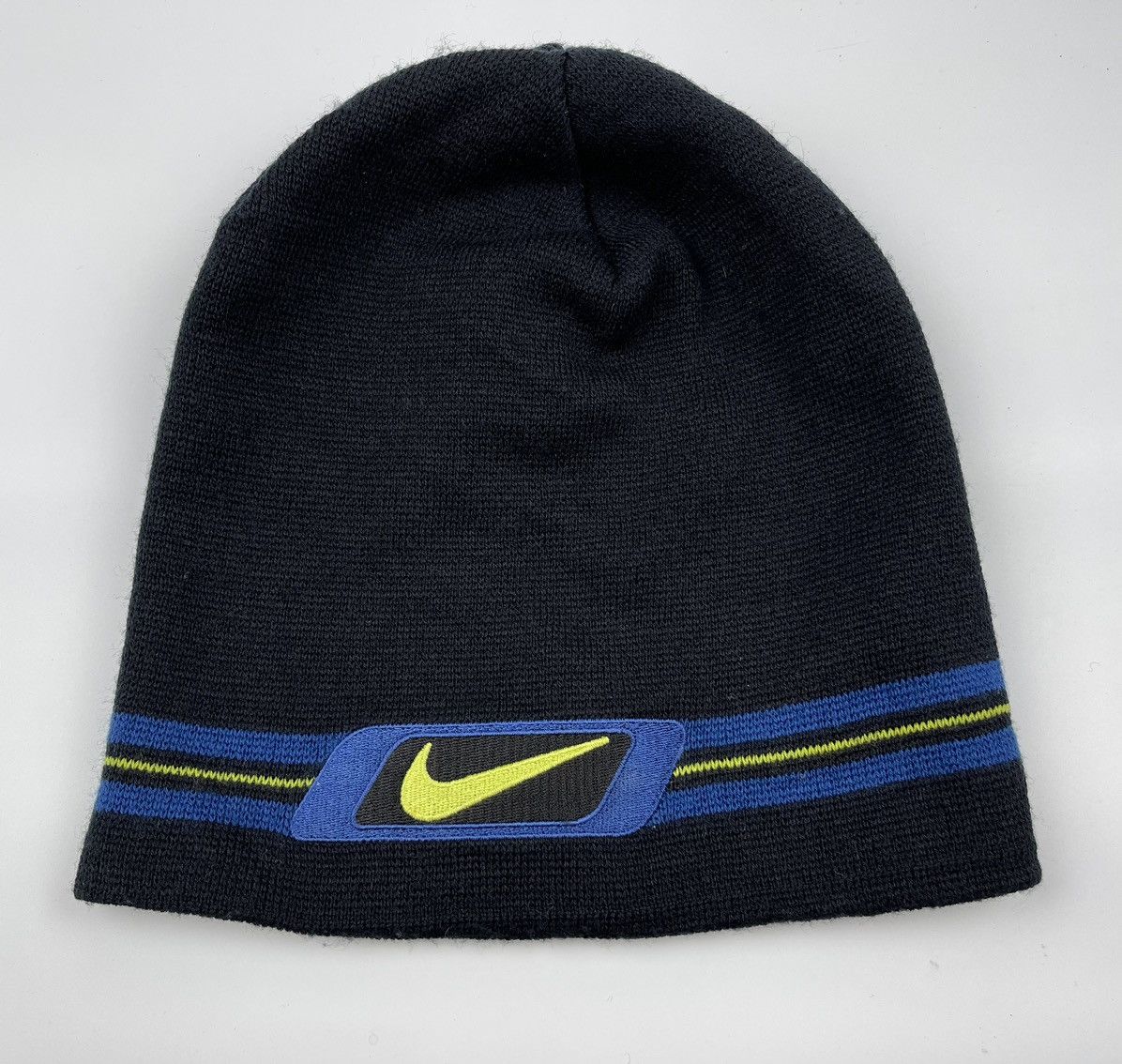 Vintage nike beanie hat snow cap Size ONE SIZE - 2 Thumbnail