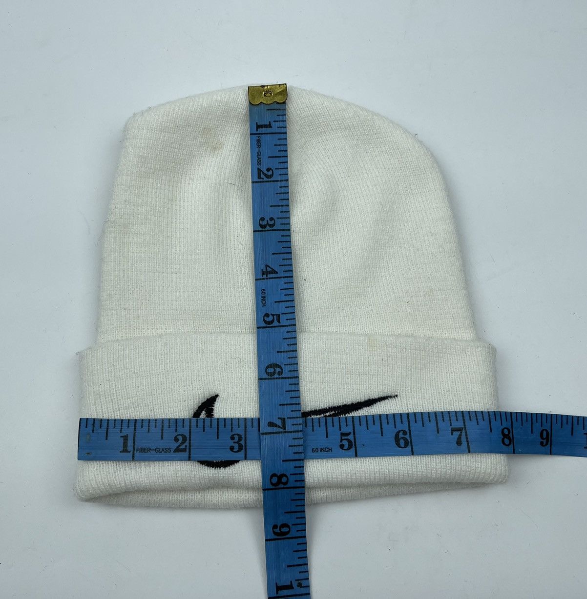 Nike × Vintage nike big logo beanie hat snow cap tg1 Size ONE SIZE - 5 Thumbnail
