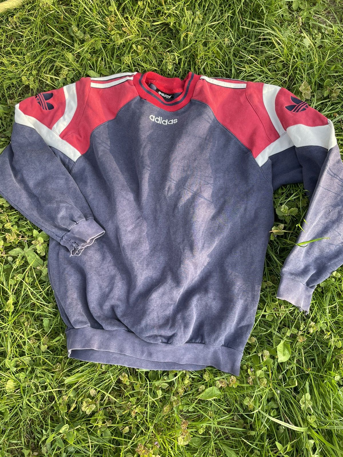 Adidas × Equipment × Vintage Adidas 80s Equipment Vintage Crewneck retro sweatshirt y2k Size US XL / EU 56 / 4 - 1 Thumbnail