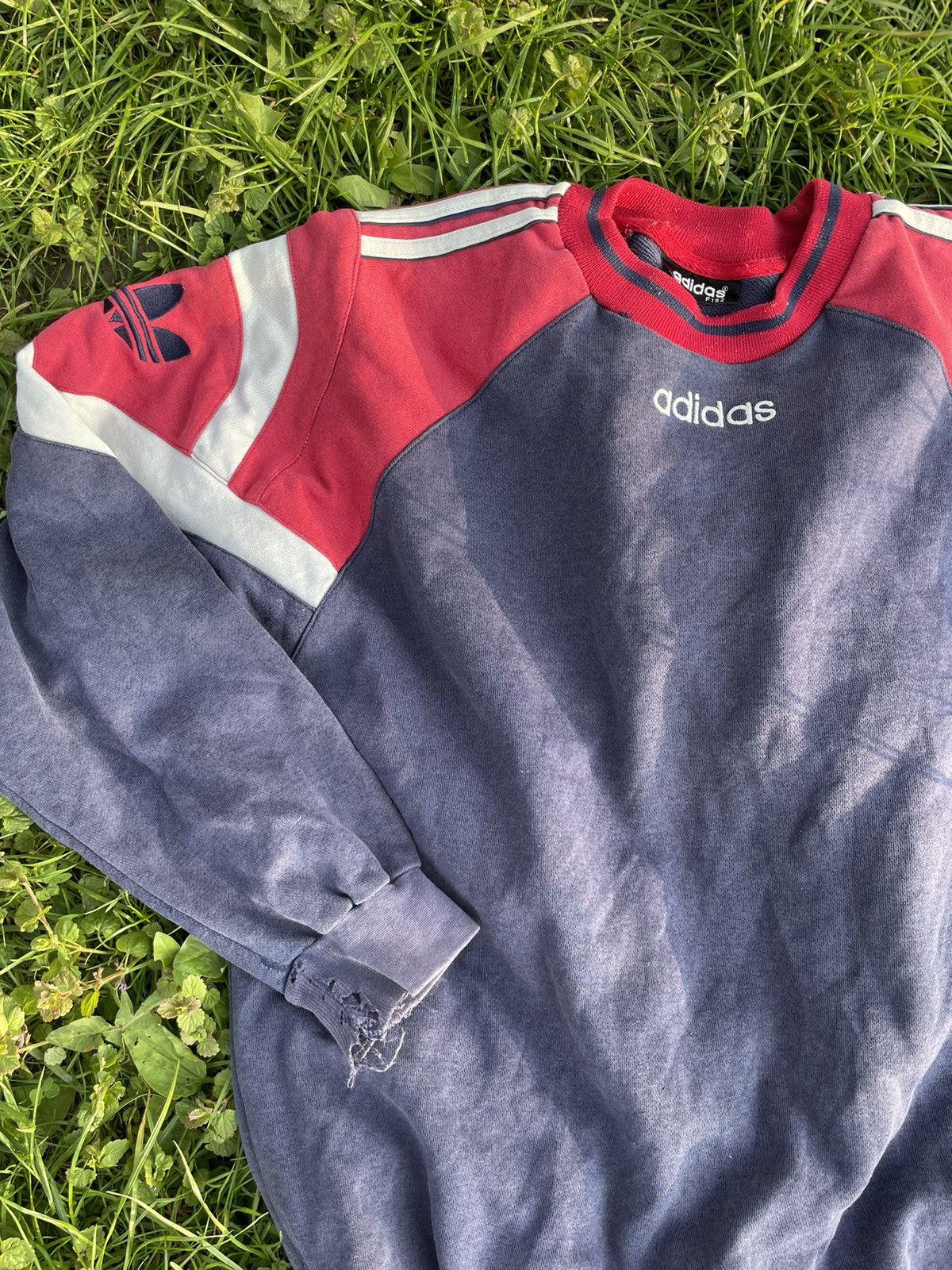 Adidas × Equipment × Vintage Adidas 80s Equipment Vintage Crewneck retro sweatshirt y2k Size US XL / EU 56 / 4 - 2 Thumbnail