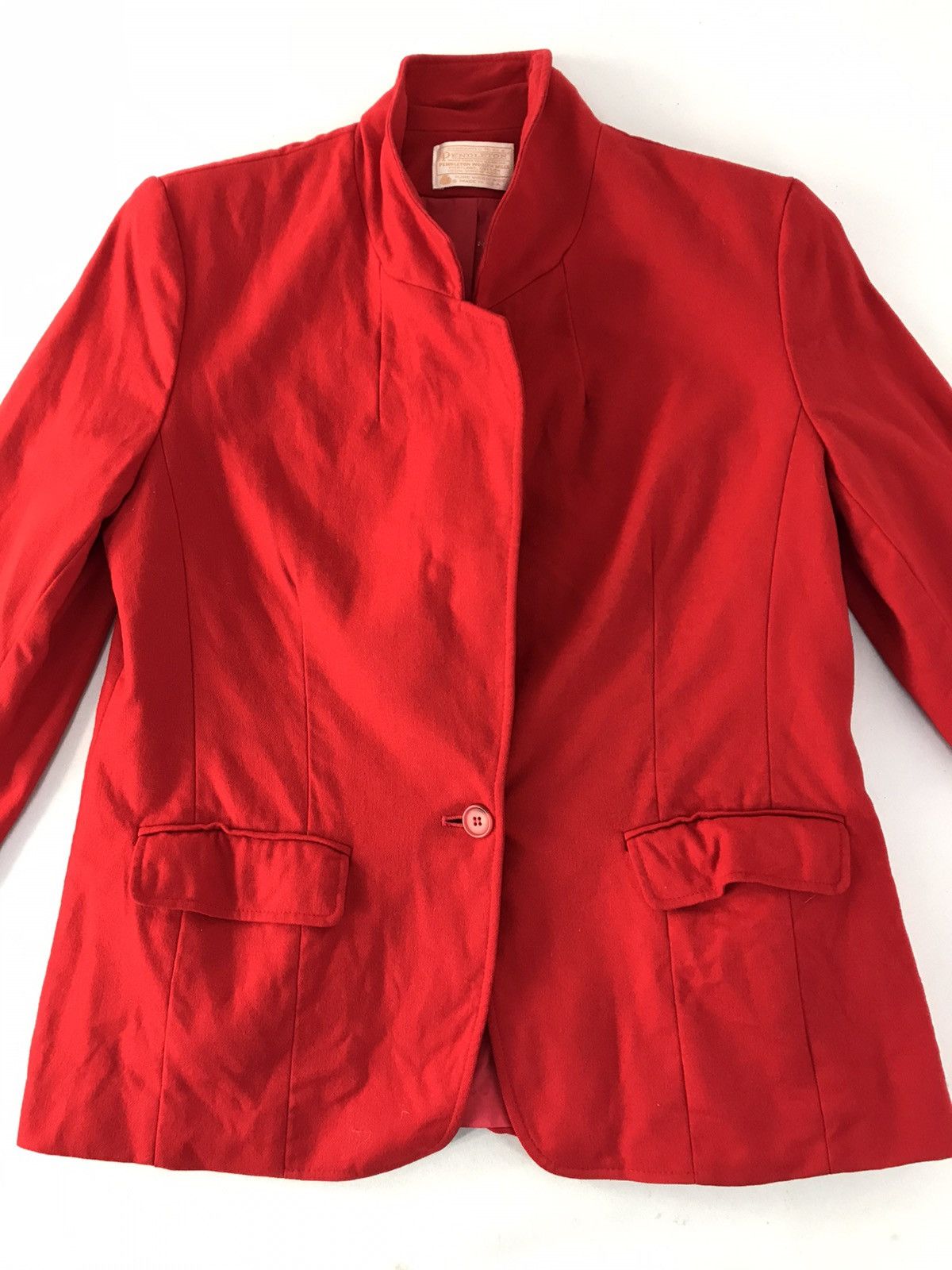 Pendleton × Vintage Pendleton Woolen Mills Blazer Coat Jacket Virgin Wool Size M / US 6-8 / IT 42-44 - 2 Thumbnail