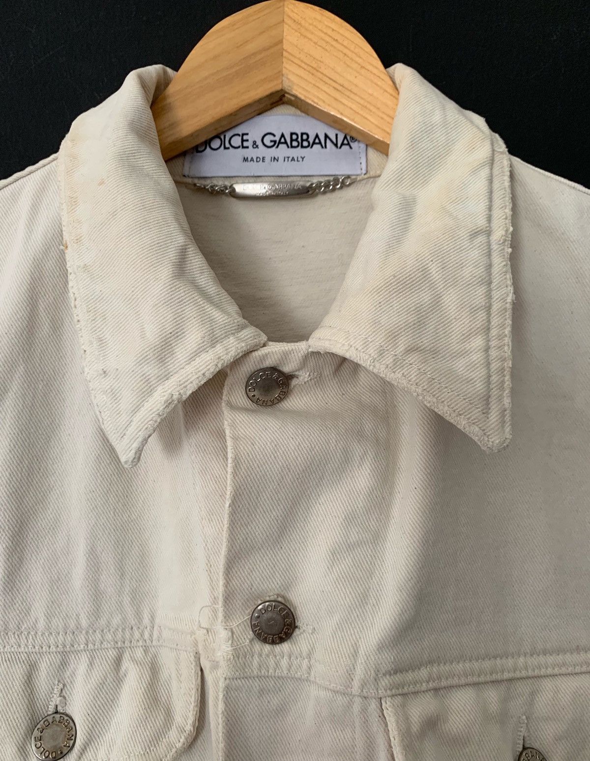 Dolce & Gabbana × If Six Was Nine Dolce & Gabbana D&G Trucker Jacket Made In Italy Size US S / EU 44-46 / 1 - 4 Thumbnail