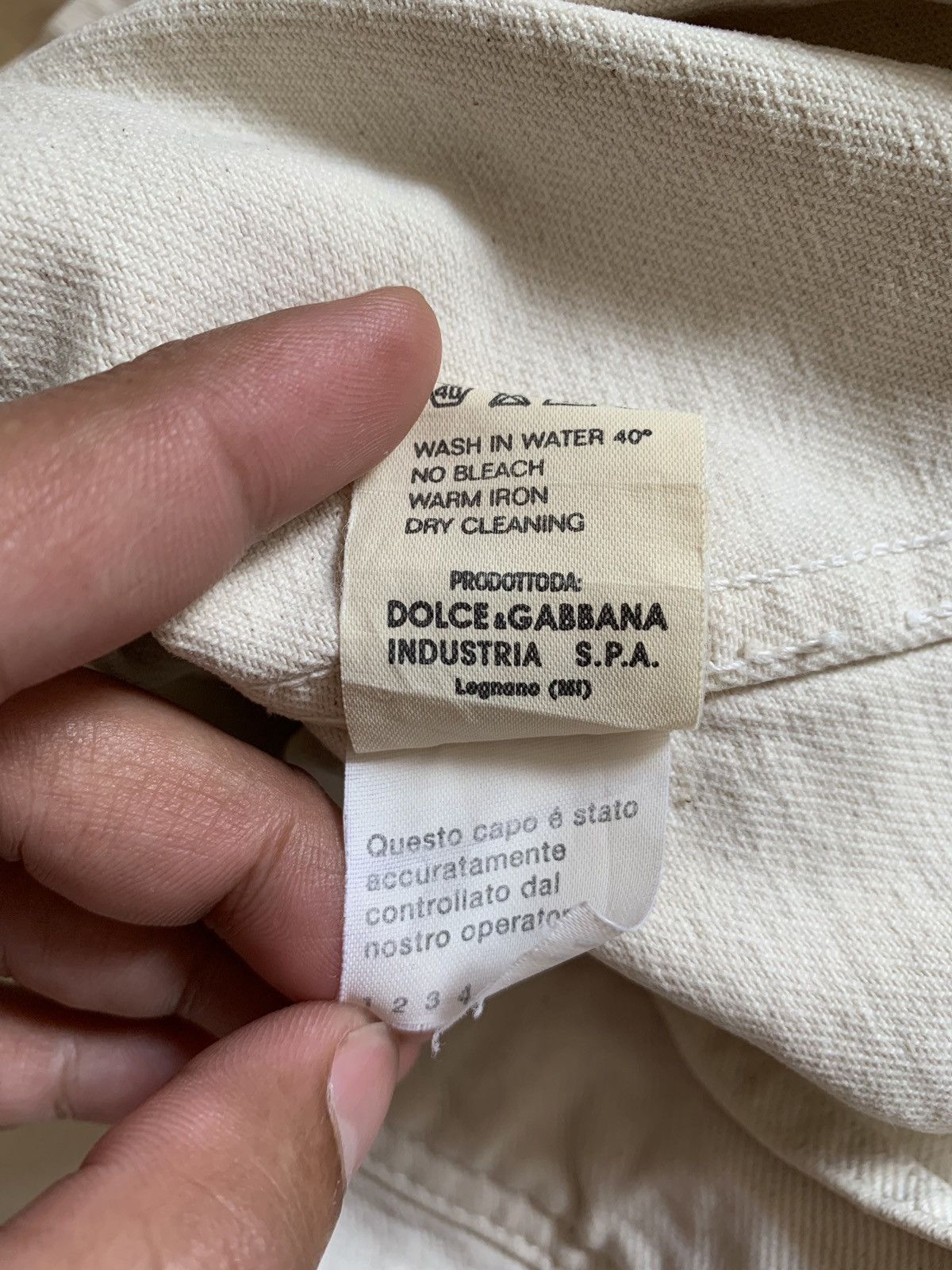 Dolce & Gabbana × If Six Was Nine Dolce & Gabbana D&G Trucker Jacket Made In Italy Size US S / EU 44-46 / 1 - 10 Thumbnail
