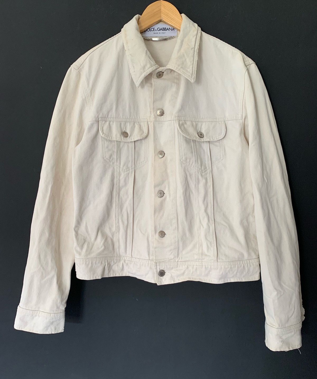 Dolce & Gabbana × If Six Was Nine Dolce & Gabbana D&G Trucker Jacket Made In Italy Size US S / EU 44-46 / 1 - 1 Thumbnail