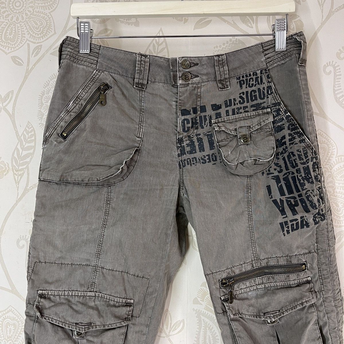 Desigual × If Six Was Nine × Voodoo Tactical Tactical Bondage Desigual Multipockets Cargo Pants Deaigner Size US 30 / EU 46 - 5 Thumbnail