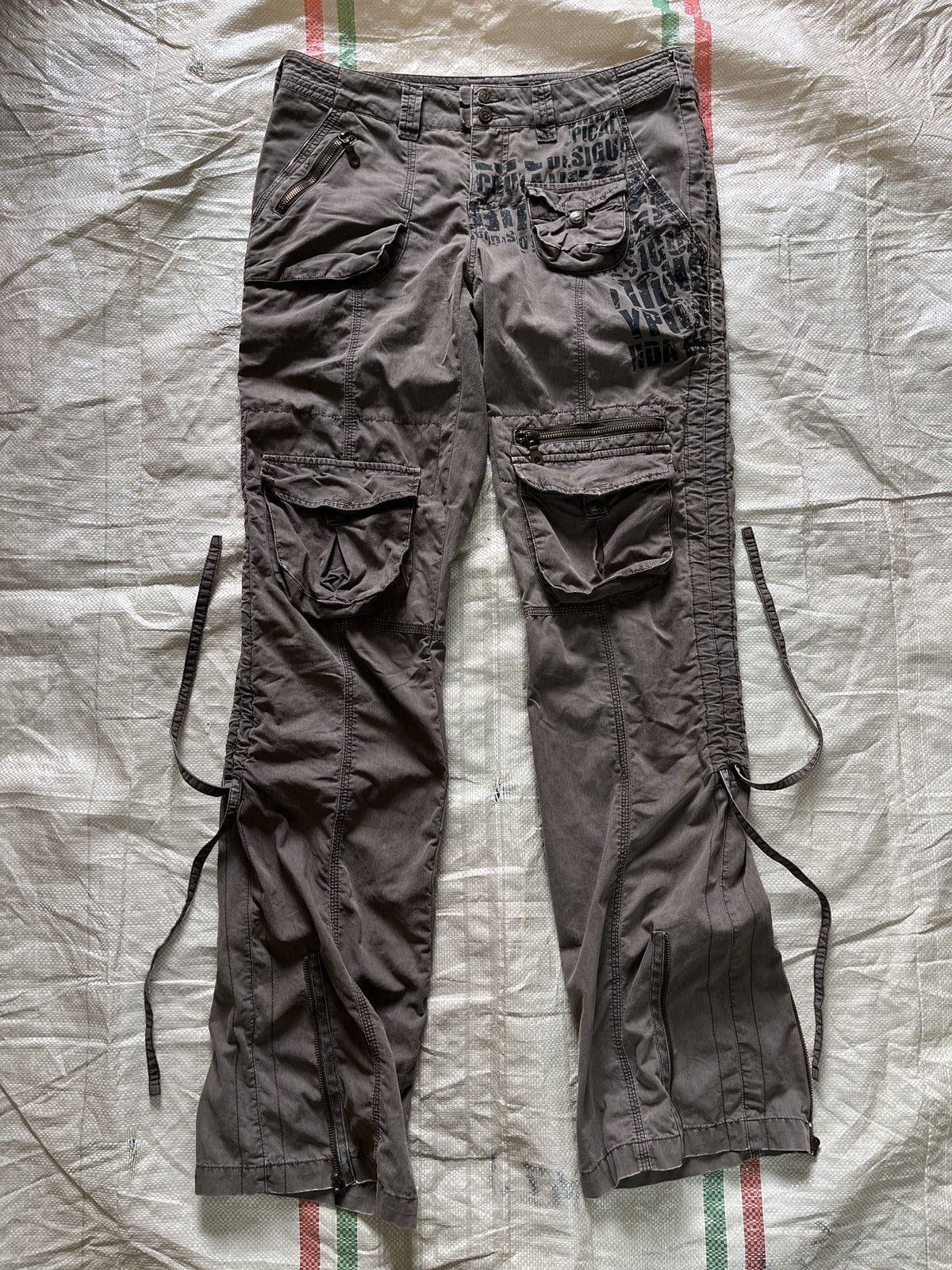 Desigual × If Six Was Nine × Voodoo Tactical Tactical Bondage Desigual Multipockets Cargo Pants Deaigner Size US 30 / EU 46 - 23 Thumbnail