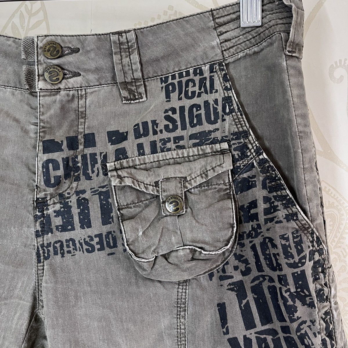 Desigual × If Six Was Nine × Voodoo Tactical Tactical Bondage Desigual Multipockets Cargo Pants Deaigner Size US 30 / EU 46 - 9 Thumbnail