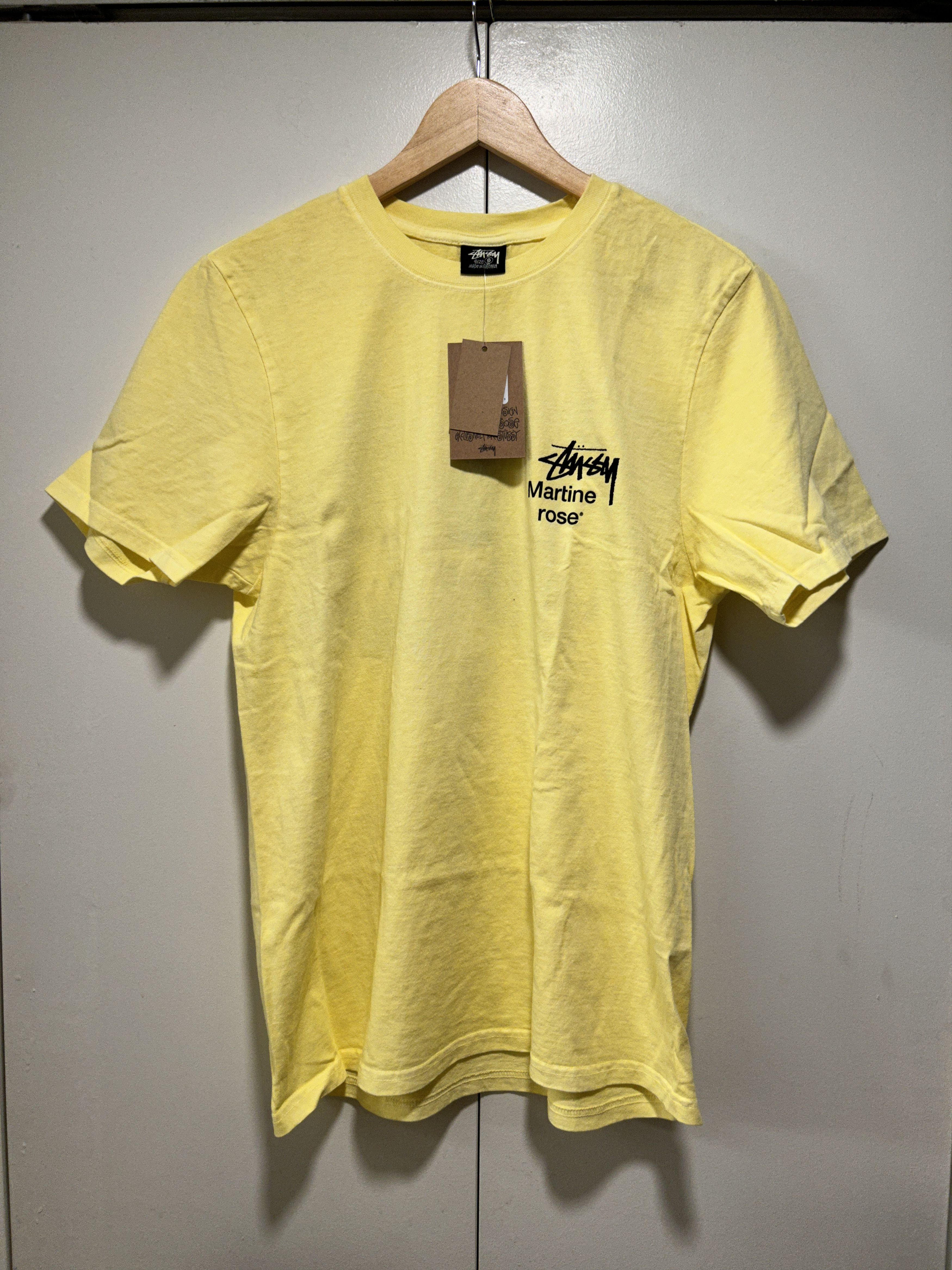 Martine Rose × Stussy STÜSSY & MARTINE ROSE COLLAGE PIGMENT DYED TEE Size US L / EU 52-54 / 3 - 2 Thumbnail