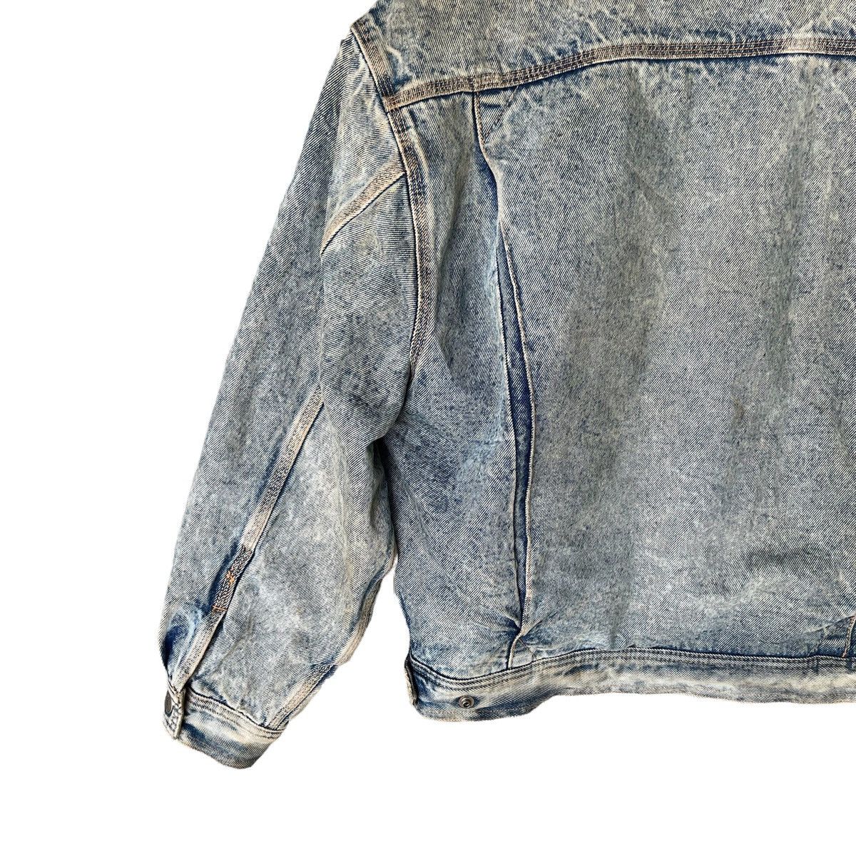 Edwin × Vintage Vintage Edwin Shearling Trucker Denim Jacket Size US M / EU 48-50 / 2 - 8 Thumbnail