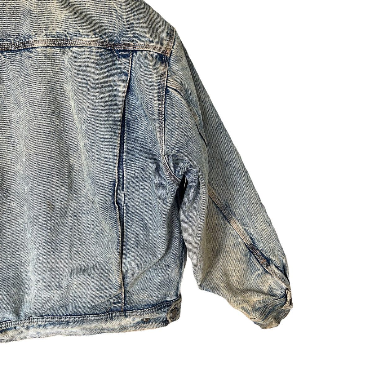 Edwin × Vintage Vintage Edwin Shearling Trucker Denim Jacket Size US M / EU 48-50 / 2 - 7 Thumbnail