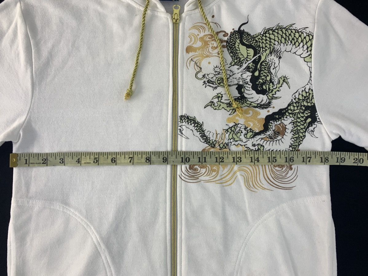 Japanese Brand 90s Japanese Brand Sukajan Dragon Big Logo Printed Hoodies Size US S / EU 44-46 / 1 - 8 Thumbnail