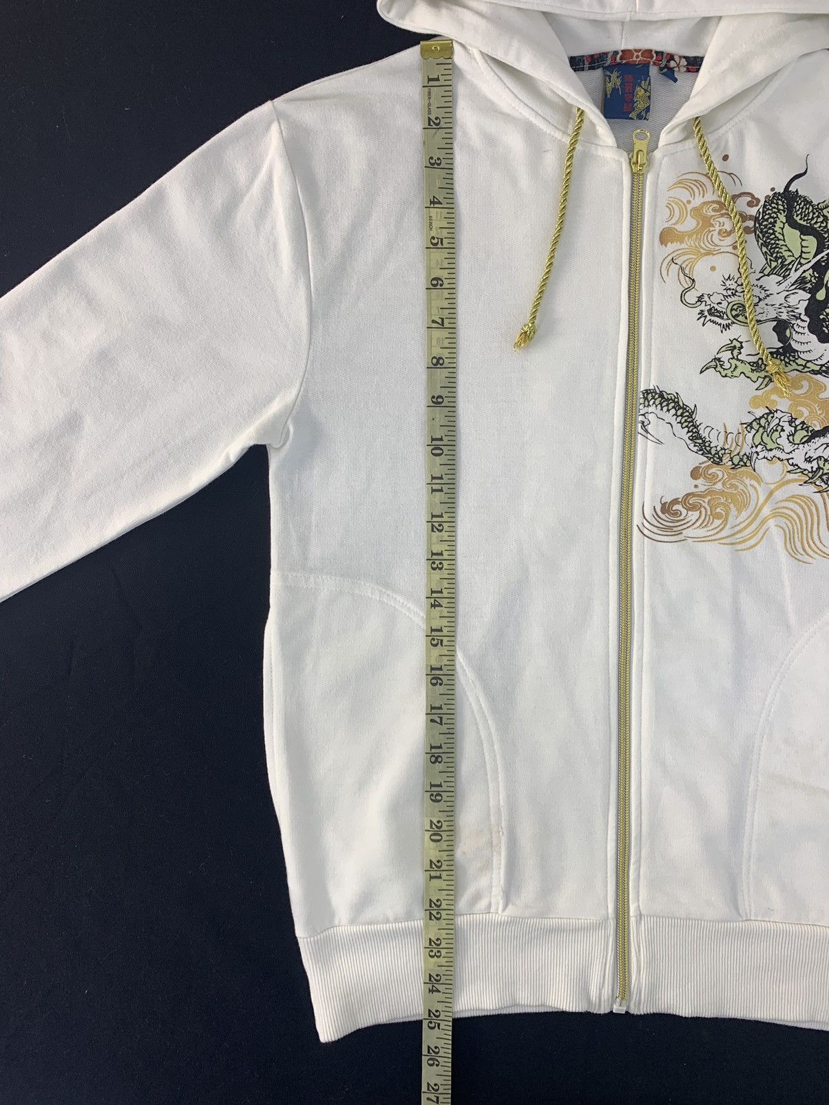 Japanese Brand 90s Japanese Brand Sukajan Dragon Big Logo Printed Hoodies Size US S / EU 44-46 / 1 - 9 Thumbnail