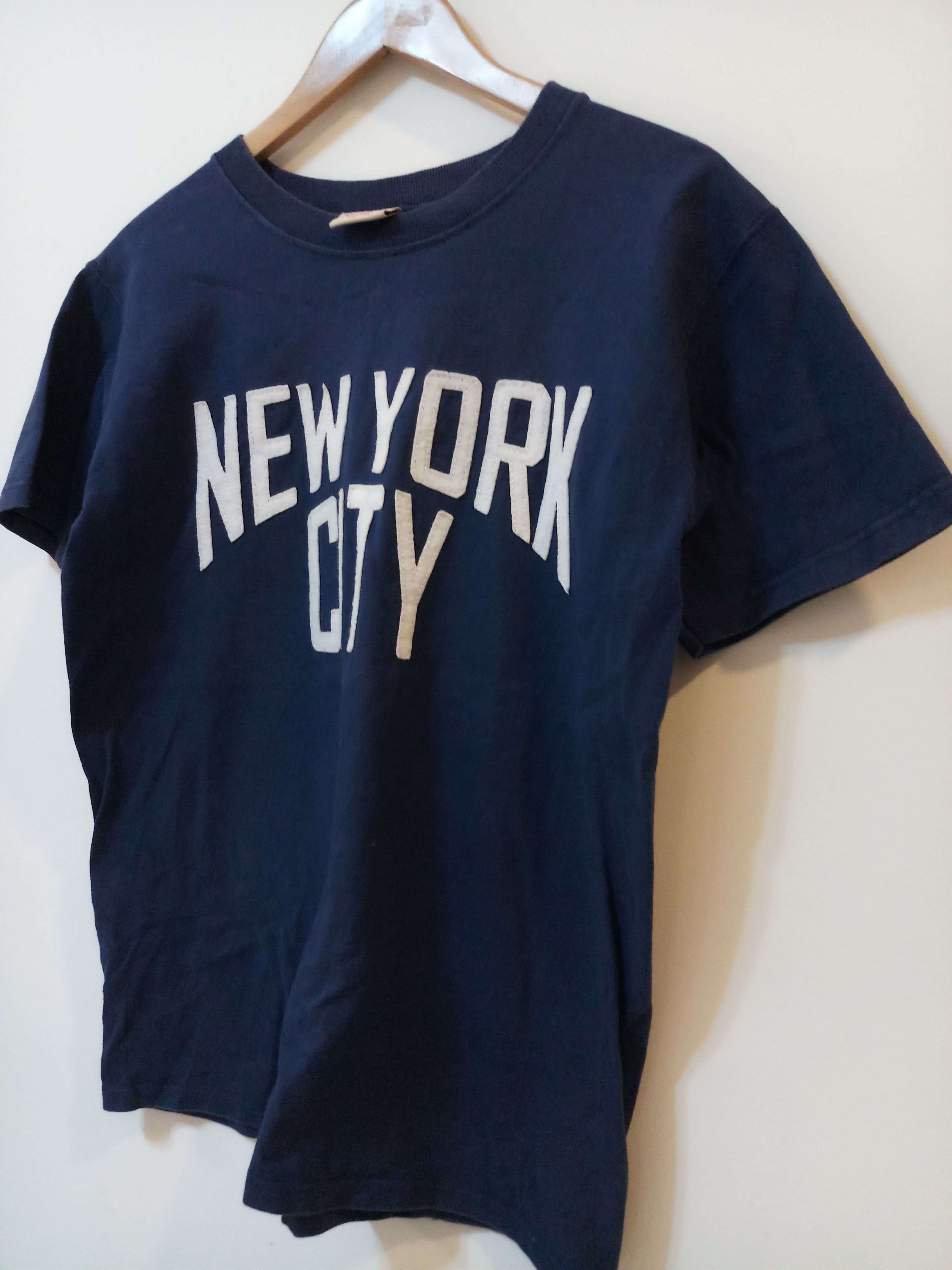 Vintage Made In USA Goodwear New York Heavyweight T-Shirt Size US M / EU 48-50 / 2 - 2 Thumbnail