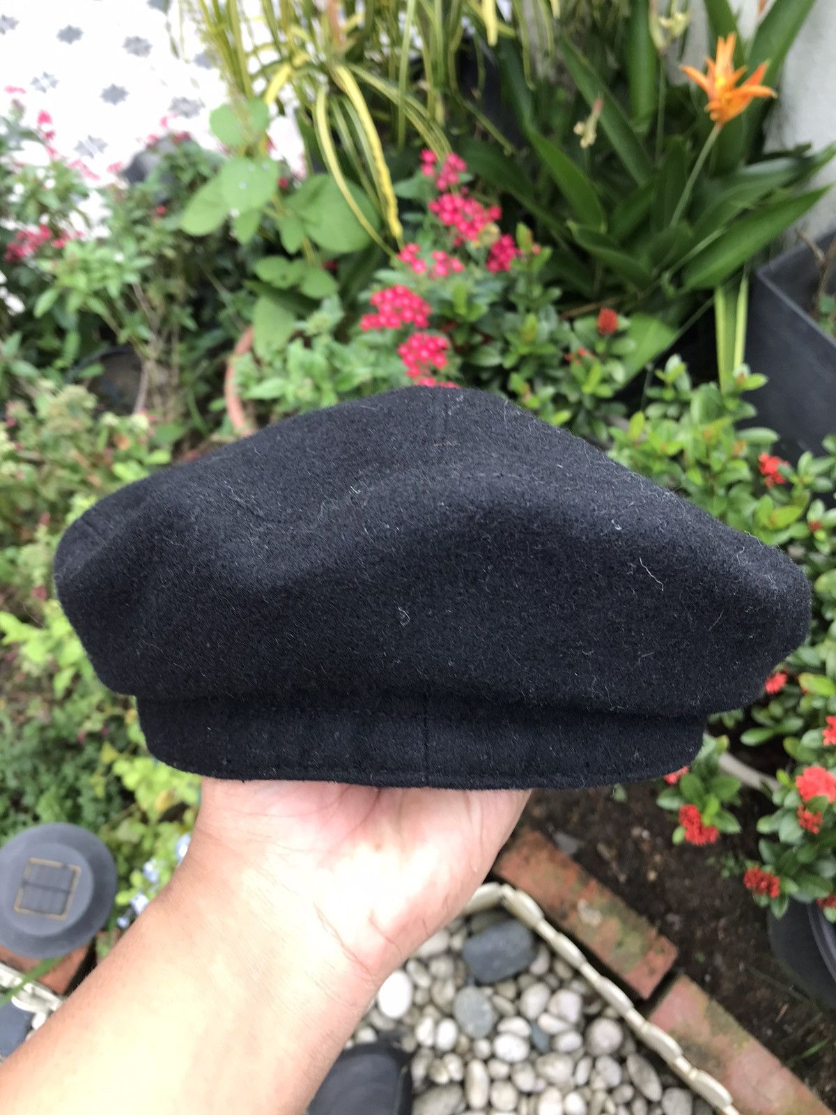 Puma AUTHENTIC PUMA WOOL CAP HAT NEWSBOYS CAPTAIN Size ONE SIZE - 4 Thumbnail