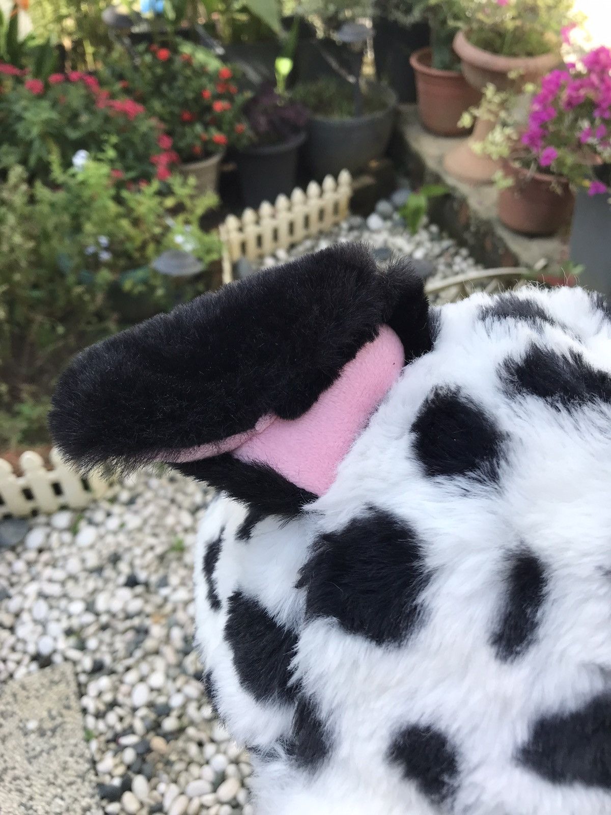 Disney × Japanese Brand AUTHENTIC 101 DALMATIAN FULL FAUX FUR CAP HAT Size ONE SIZE - 4 Thumbnail