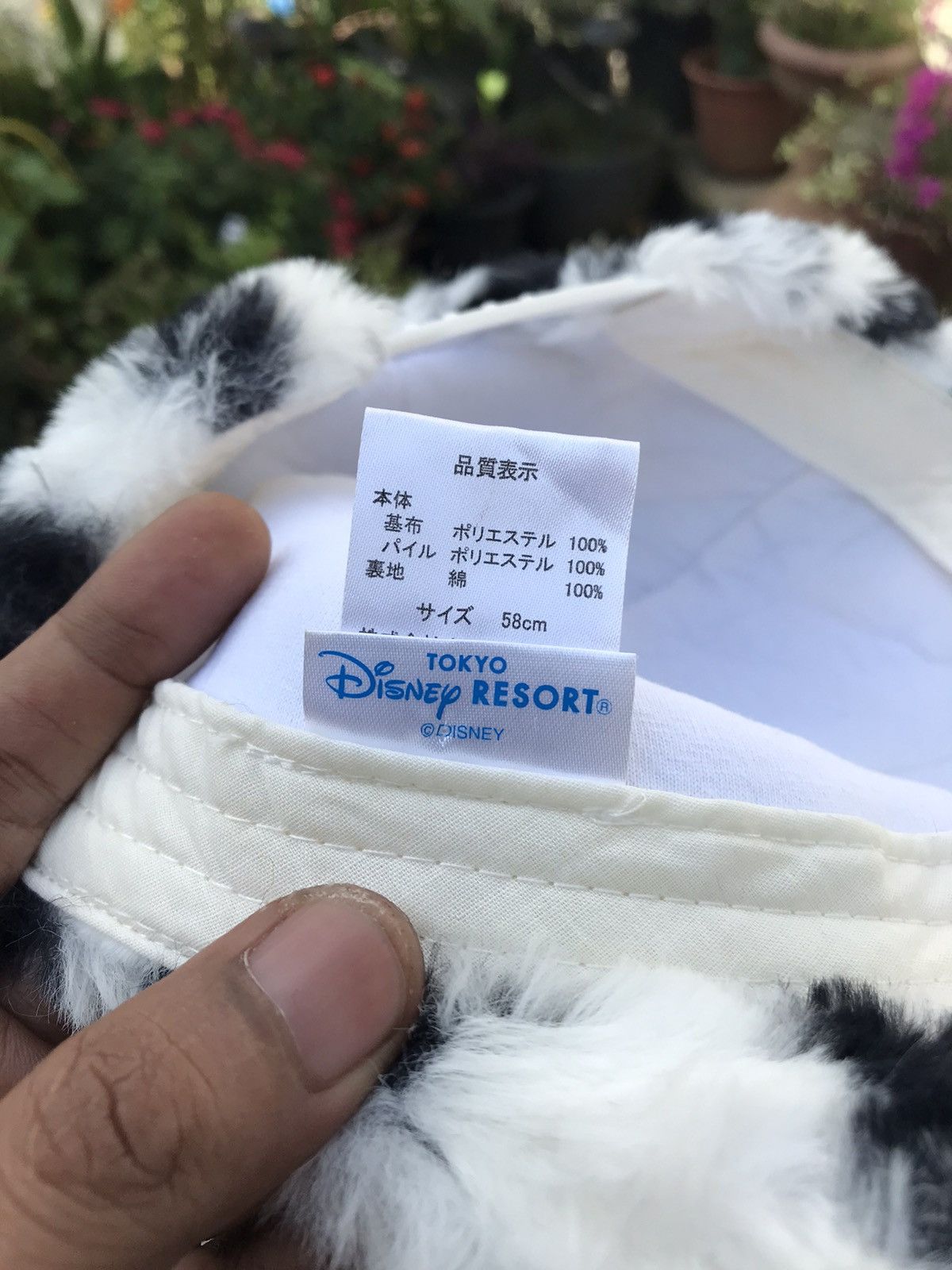 Disney × Japanese Brand AUTHENTIC 101 DALMATIAN FULL FAUX FUR CAP HAT Size ONE SIZE - 9 Thumbnail