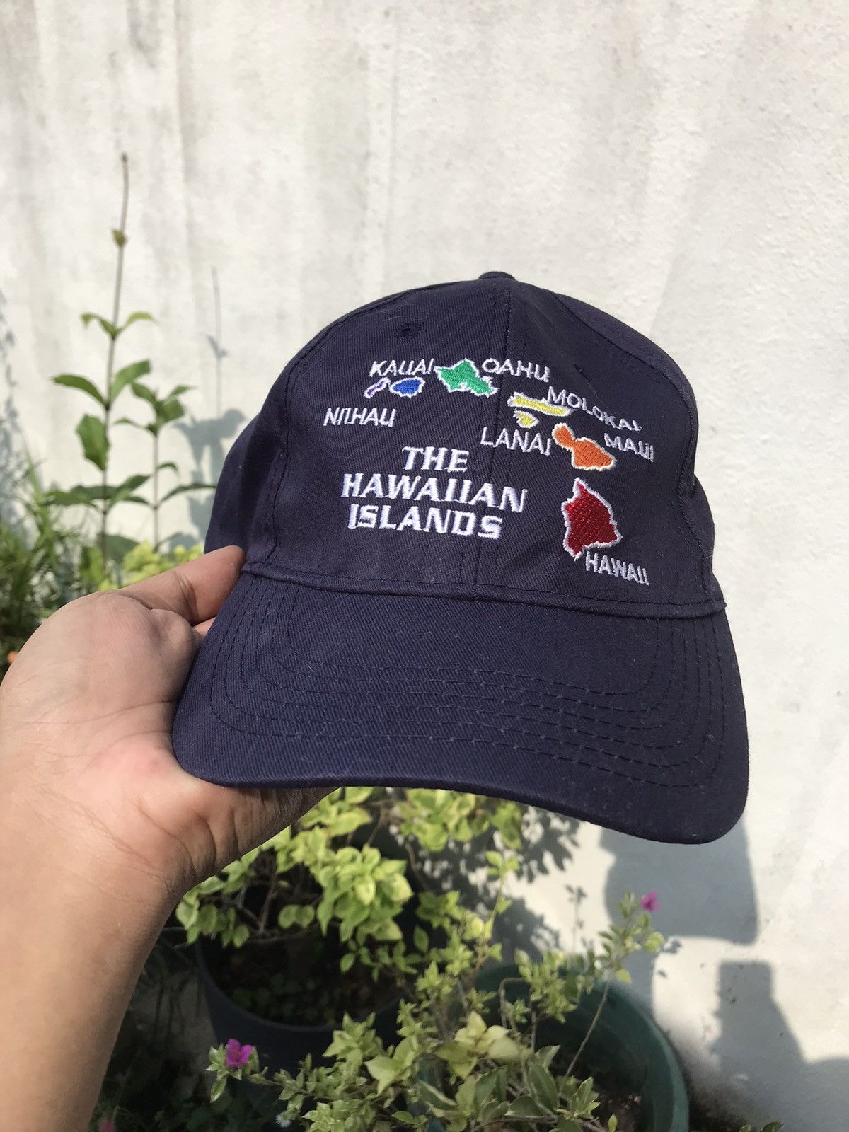 Japanese Brand EMBROIDERY THE HAWAIIAN ISLANDS CAP HAT BY SURFWARE Size ONE SIZE - 1 Thumbnail