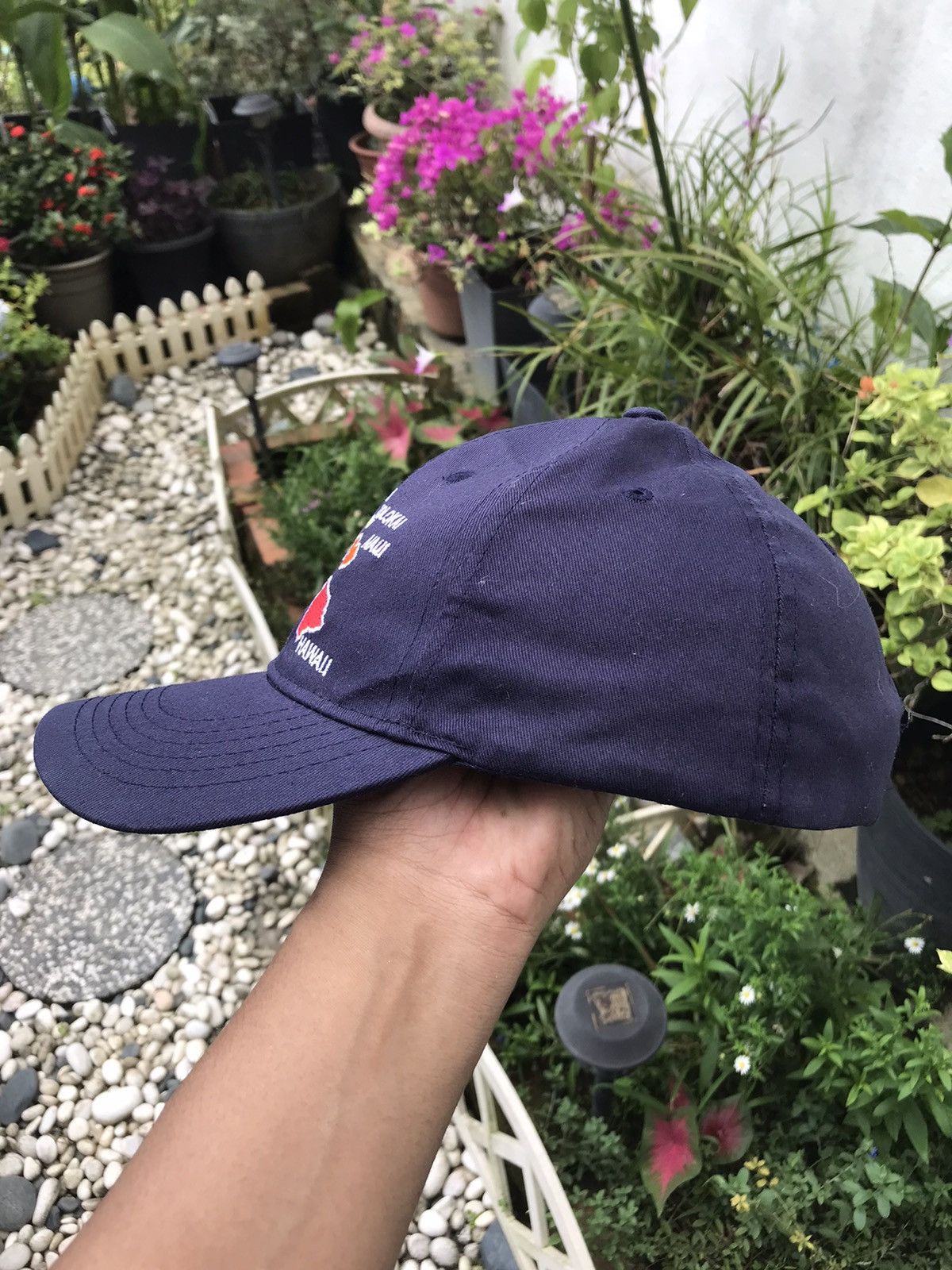 Japanese Brand EMBROIDERY THE HAWAIIAN ISLANDS CAP HAT BY SURFWARE Size ONE SIZE - 4 Thumbnail