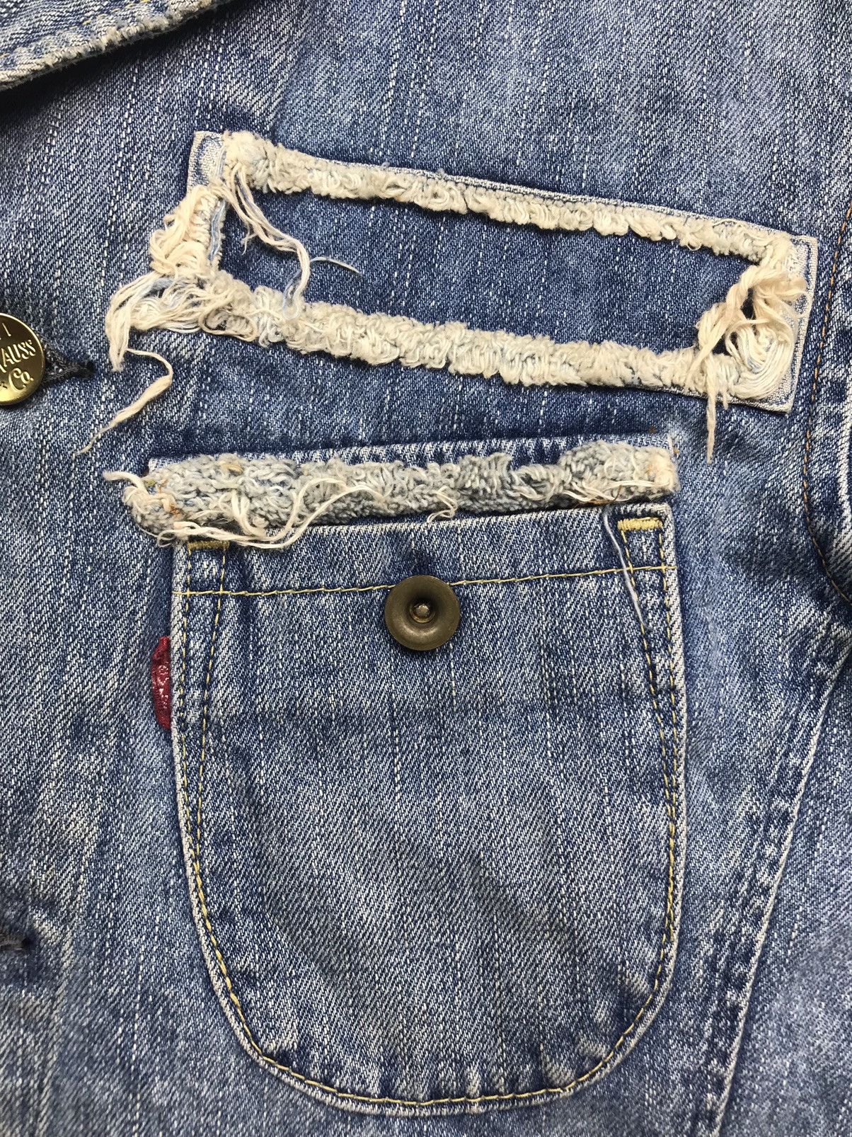 Levi's × Levi's Vintage Clothing × Vintage AUTHENTIC LEVI’S PREMIUM RED TAB 70802-03 1203 DENIM JACKET Size US M / EU 48-50 / 2 - 16 Thumbnail