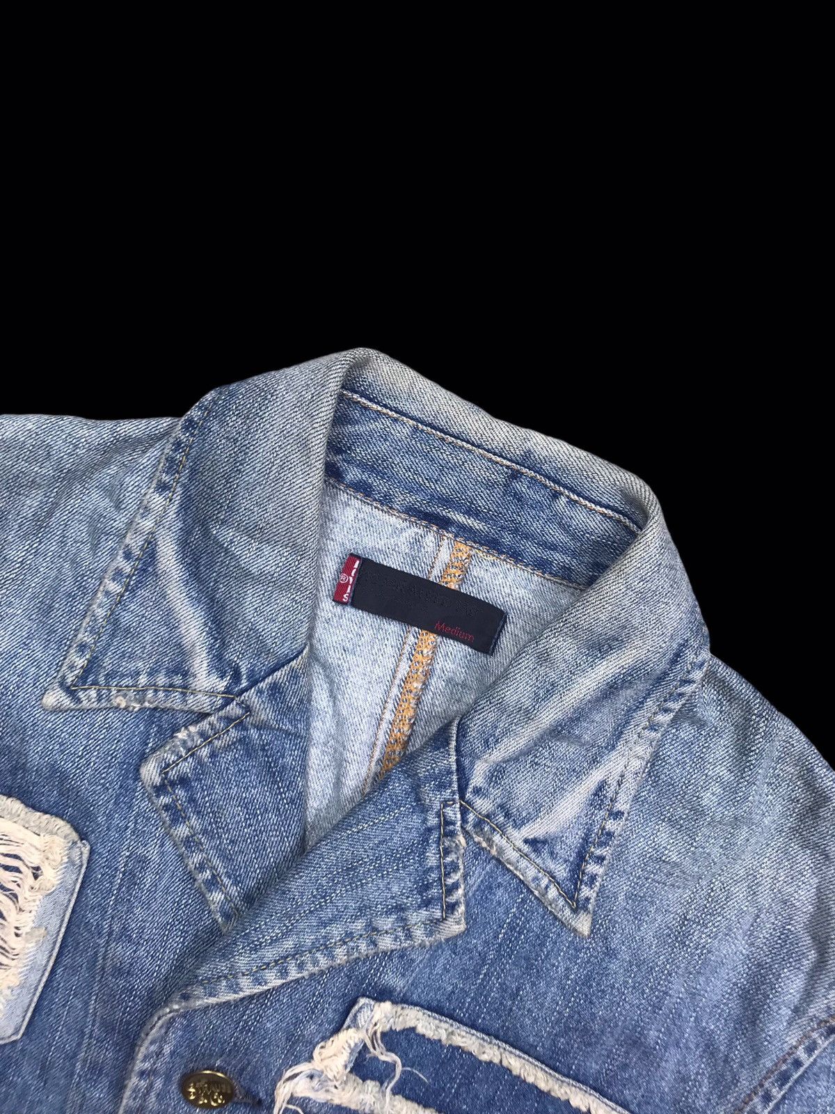 Levi's × Levi's Vintage Clothing × Vintage AUTHENTIC LEVI’S PREMIUM RED TAB 70802-03 1203 DENIM JACKET Size US M / EU 48-50 / 2 - 3 Thumbnail