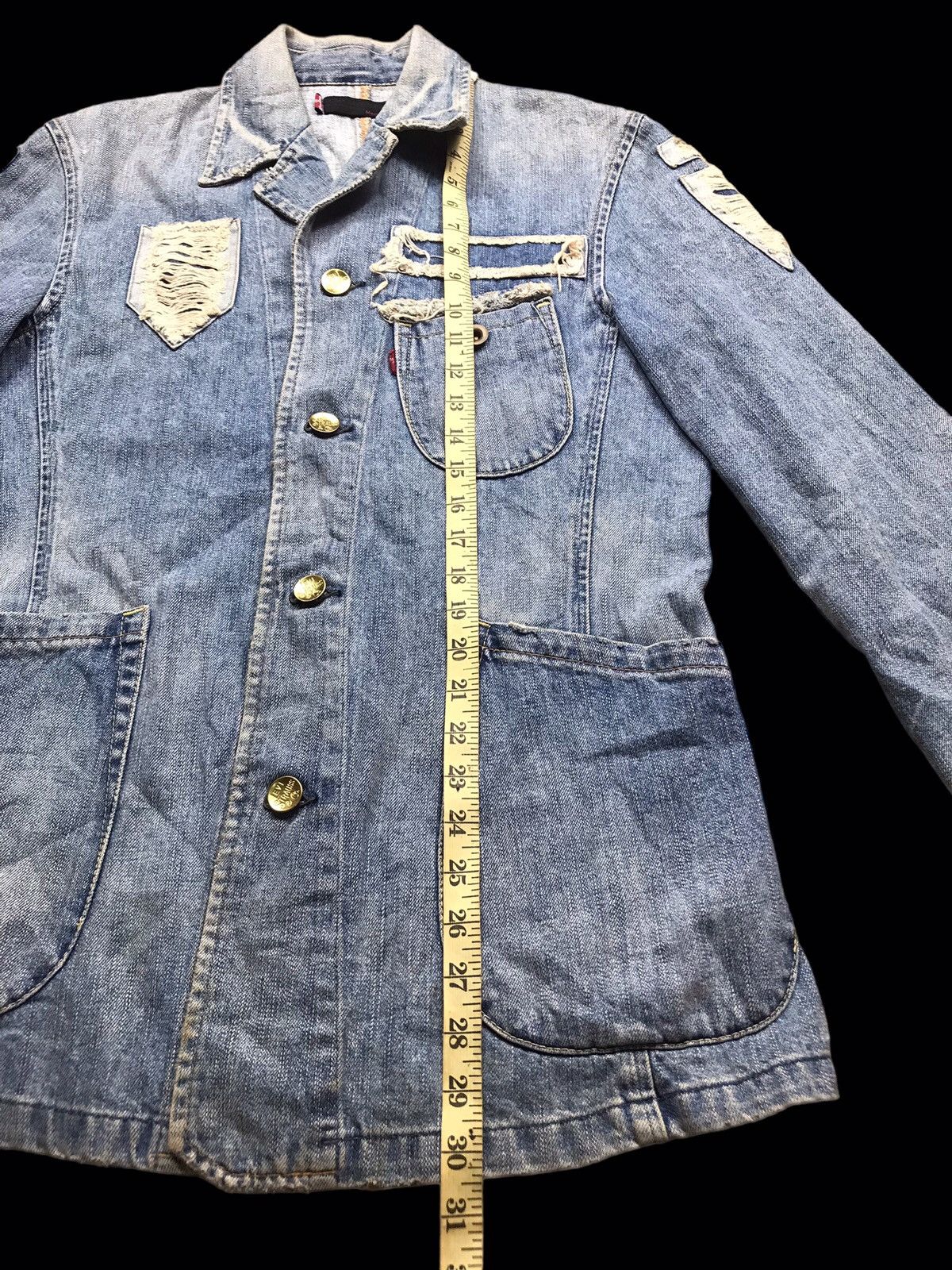 Levi's × Levi's Vintage Clothing × Vintage AUTHENTIC LEVI’S PREMIUM RED TAB 70802-03 1203 DENIM JACKET Size US M / EU 48-50 / 2 - 18 Thumbnail