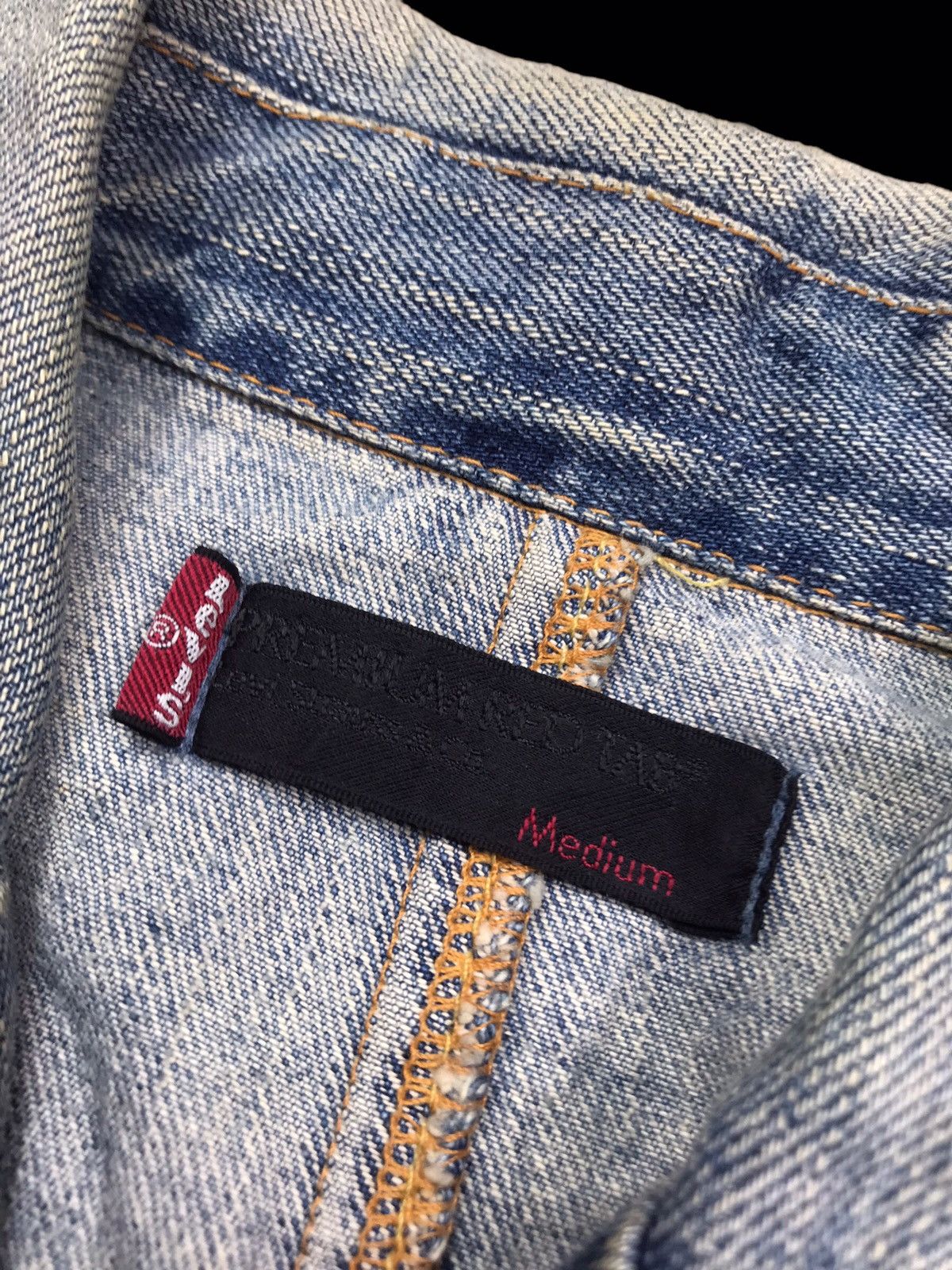Levi's × Levi's Vintage Clothing × Vintage AUTHENTIC LEVI’S PREMIUM RED TAB 70802-03 1203 DENIM JACKET Size US M / EU 48-50 / 2 - 4 Thumbnail