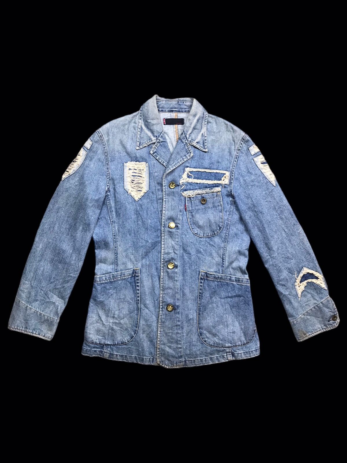 Levi's × Levi's Vintage Clothing × Vintage AUTHENTIC LEVI’S PREMIUM RED TAB 70802-03 1203 DENIM JACKET Size US M / EU 48-50 / 2 - 1 Thumbnail