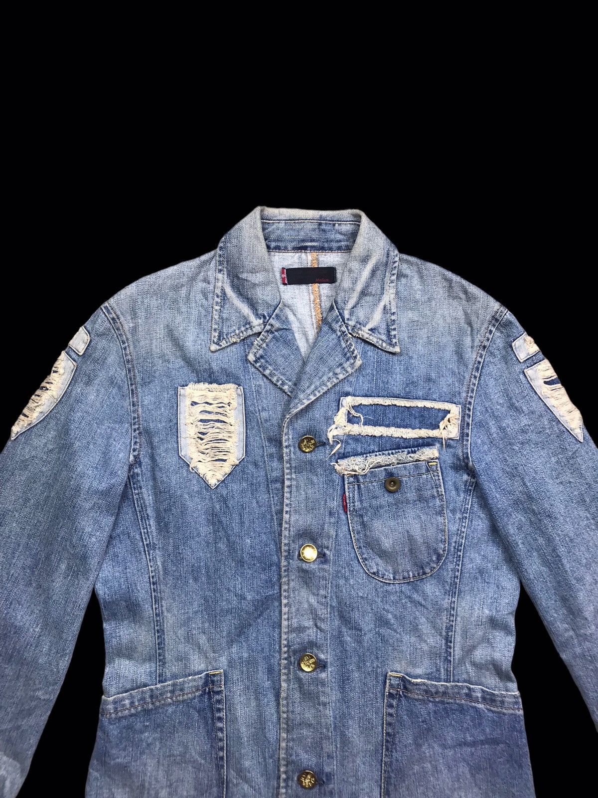 Levi's × Levi's Vintage Clothing × Vintage AUTHENTIC LEVI’S PREMIUM RED TAB 70802-03 1203 DENIM JACKET Size US M / EU 48-50 / 2 - 2 Thumbnail