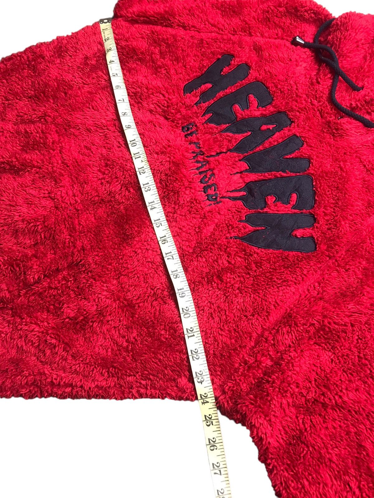 Japanese Brand DEVIL HEAVEN BE PRAISED HOODIES FAUX FUR BY DIG DEEP Size US L / EU 52-54 / 3 - 21 Thumbnail